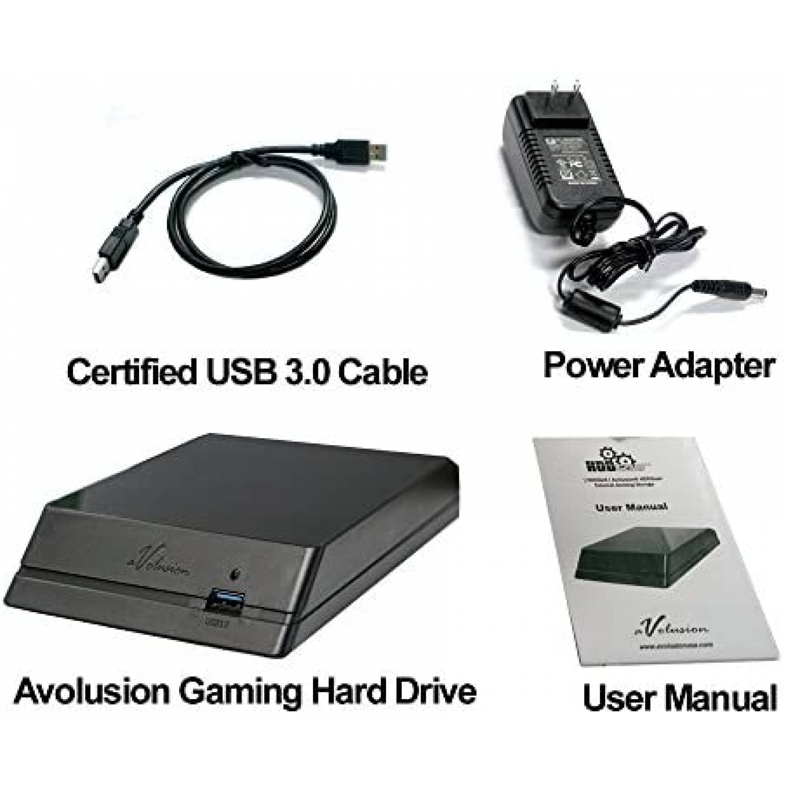 Disco Duro Externo Avolusion HDDGear 6TB USB 3.0 Gamer