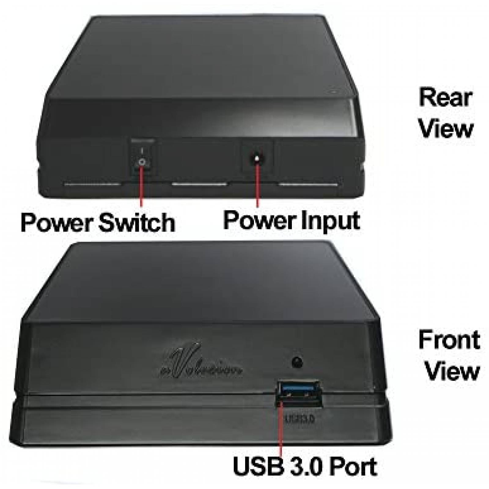 Disco Duro Externo Avolusion HDDGear 6TB USB 3.0 Gamer