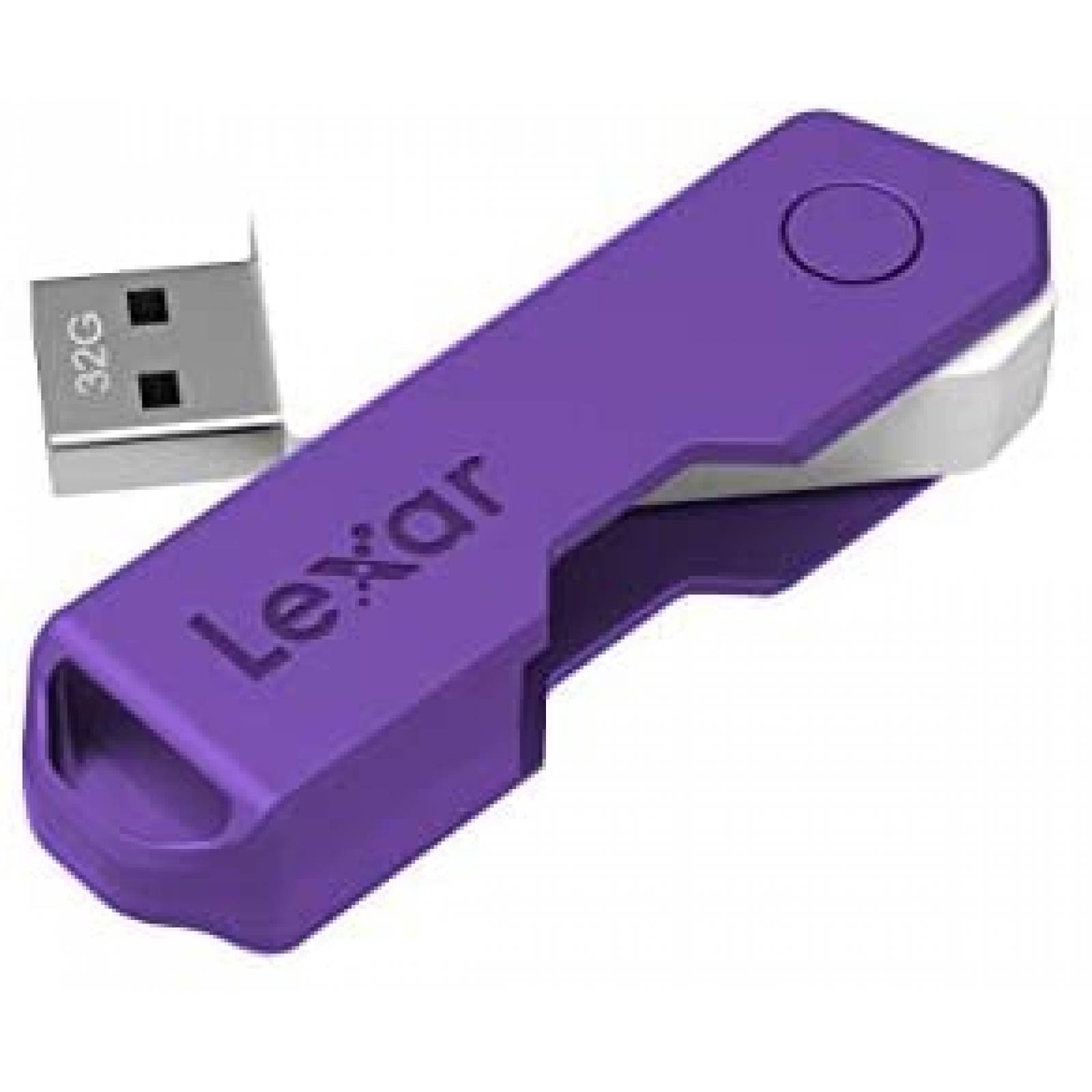 Memoria USB Lexar LJDTT2-32GABNAPL 32GB USB 2.0 -Morado