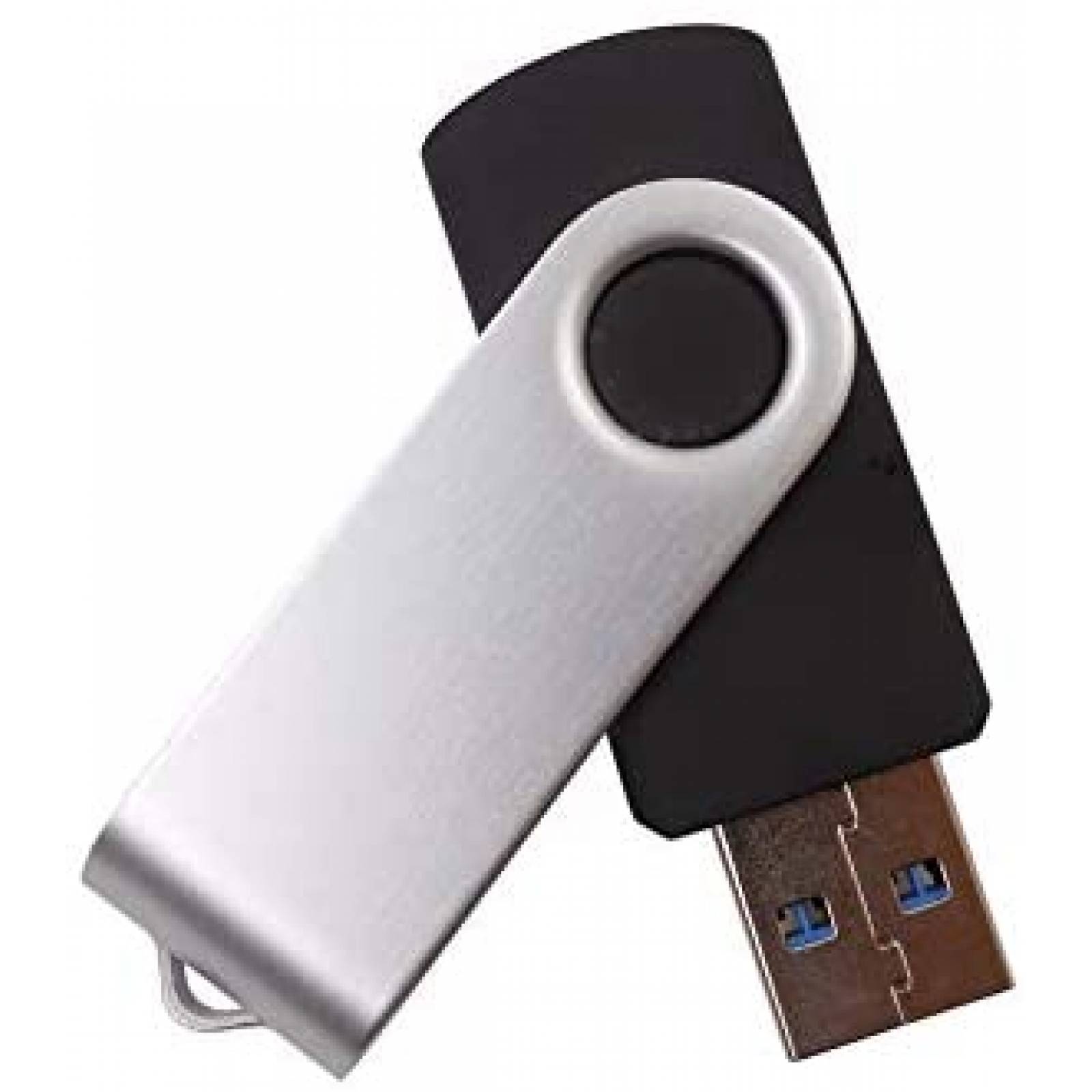 Memoria USB Flash Drive Halasal de Aluminio 1G -Negro