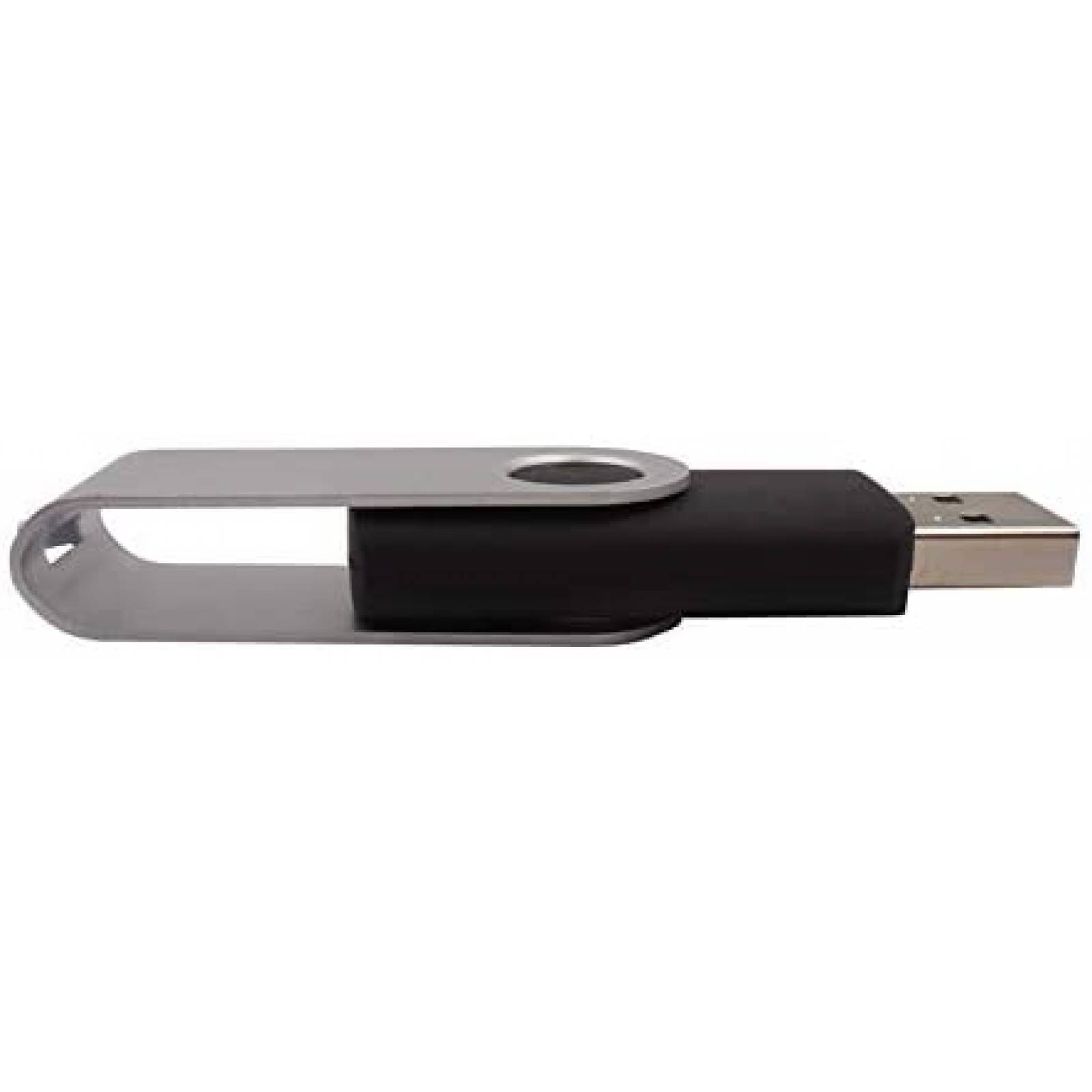 Memoria USB Flash Drive Halasal de Aluminio 1G -Negro