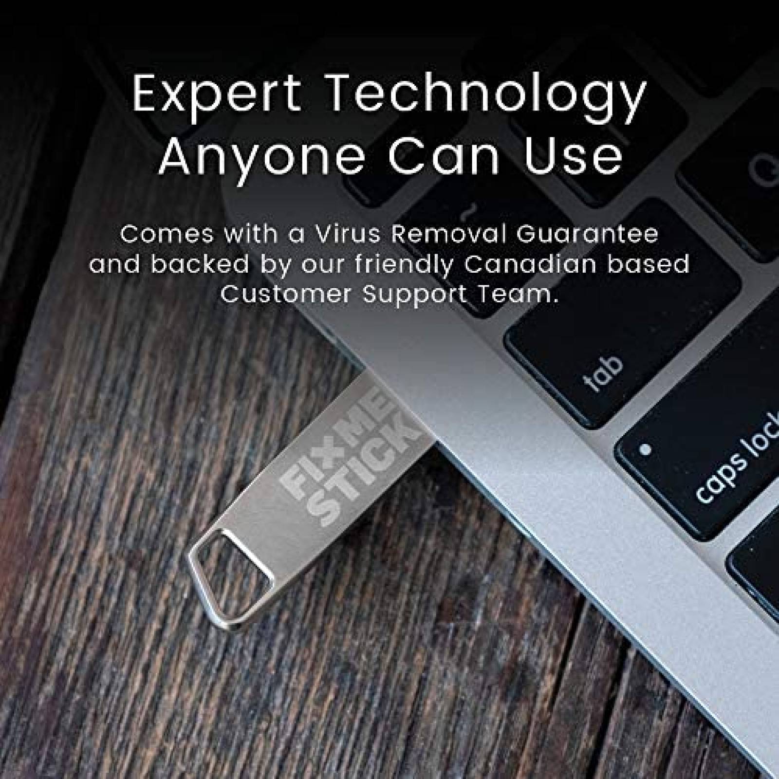 Stick de Eliminacion de Virus FixMeStick para Mac -Gris