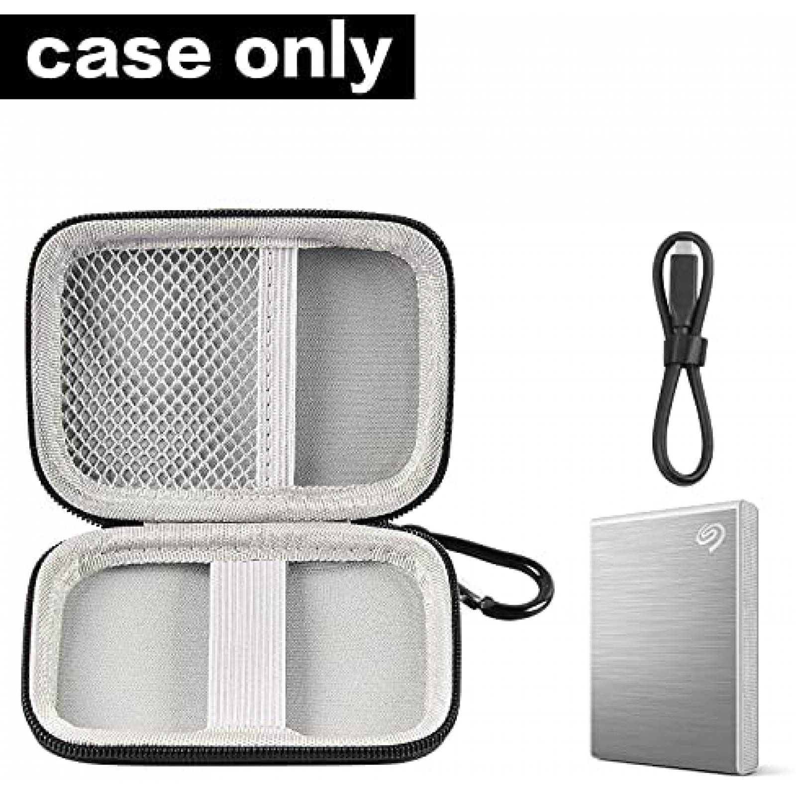 Estuche para Disco Duro Comecase Seagate One Touch -Negro