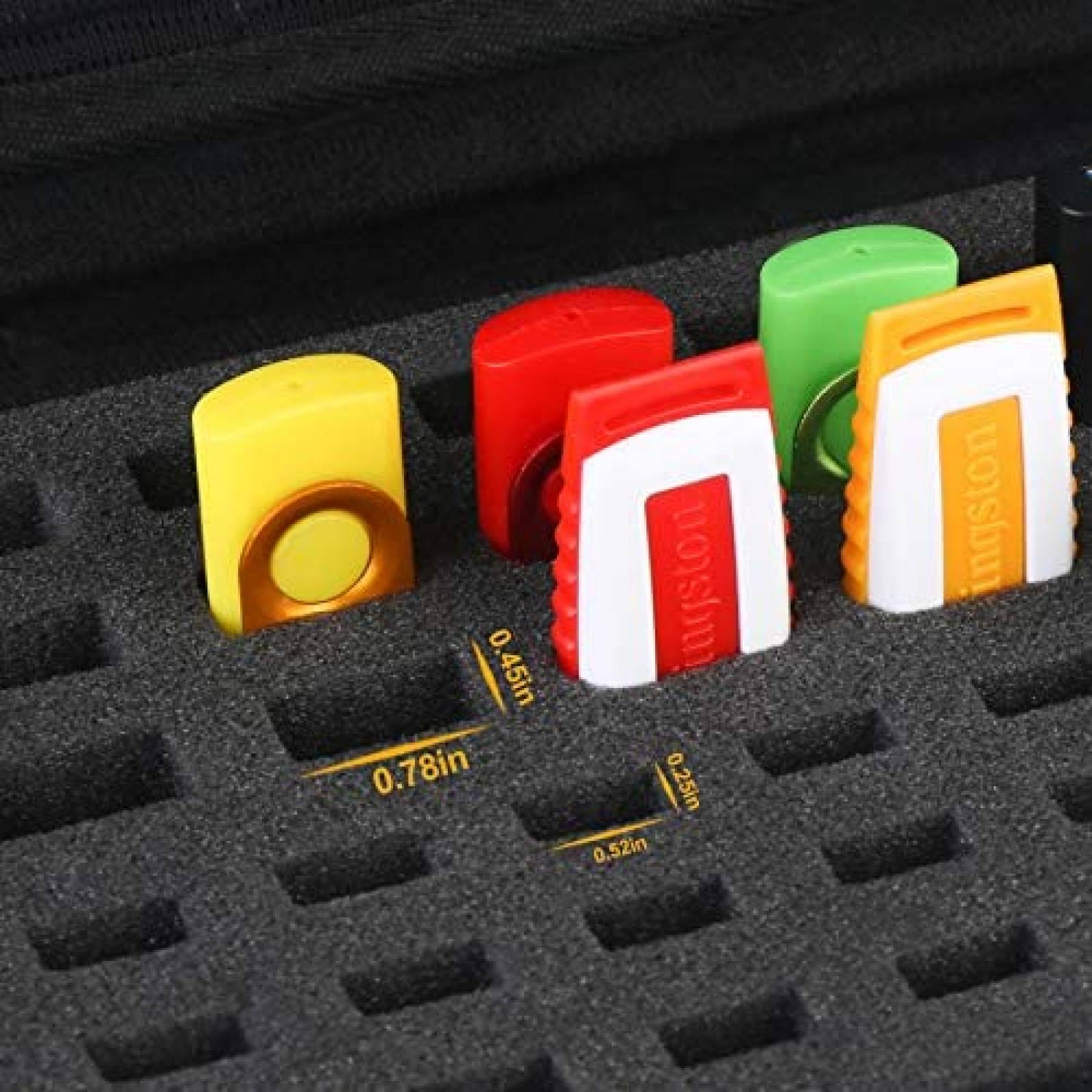 Funda BOVKE Organizadora con 48 Ranuras para Memoria USB