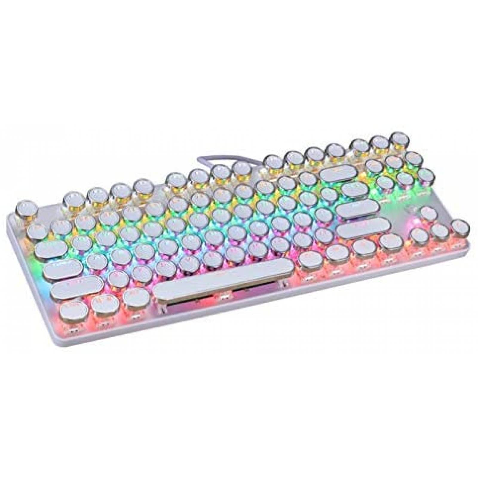 Teclado YSCP Gaming Mecanico RGB 87 teclas programable