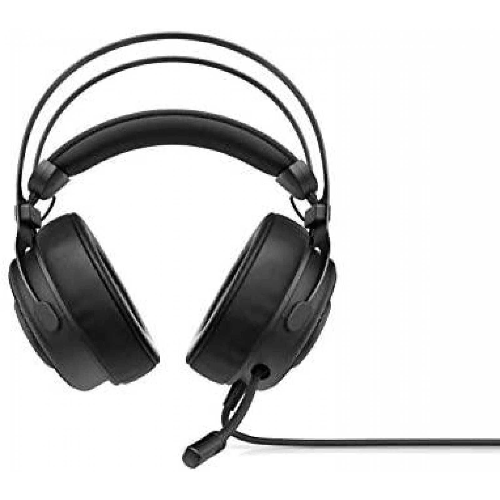Audifonos de Diadema HP 1A858AA USB con Microfono -Negro