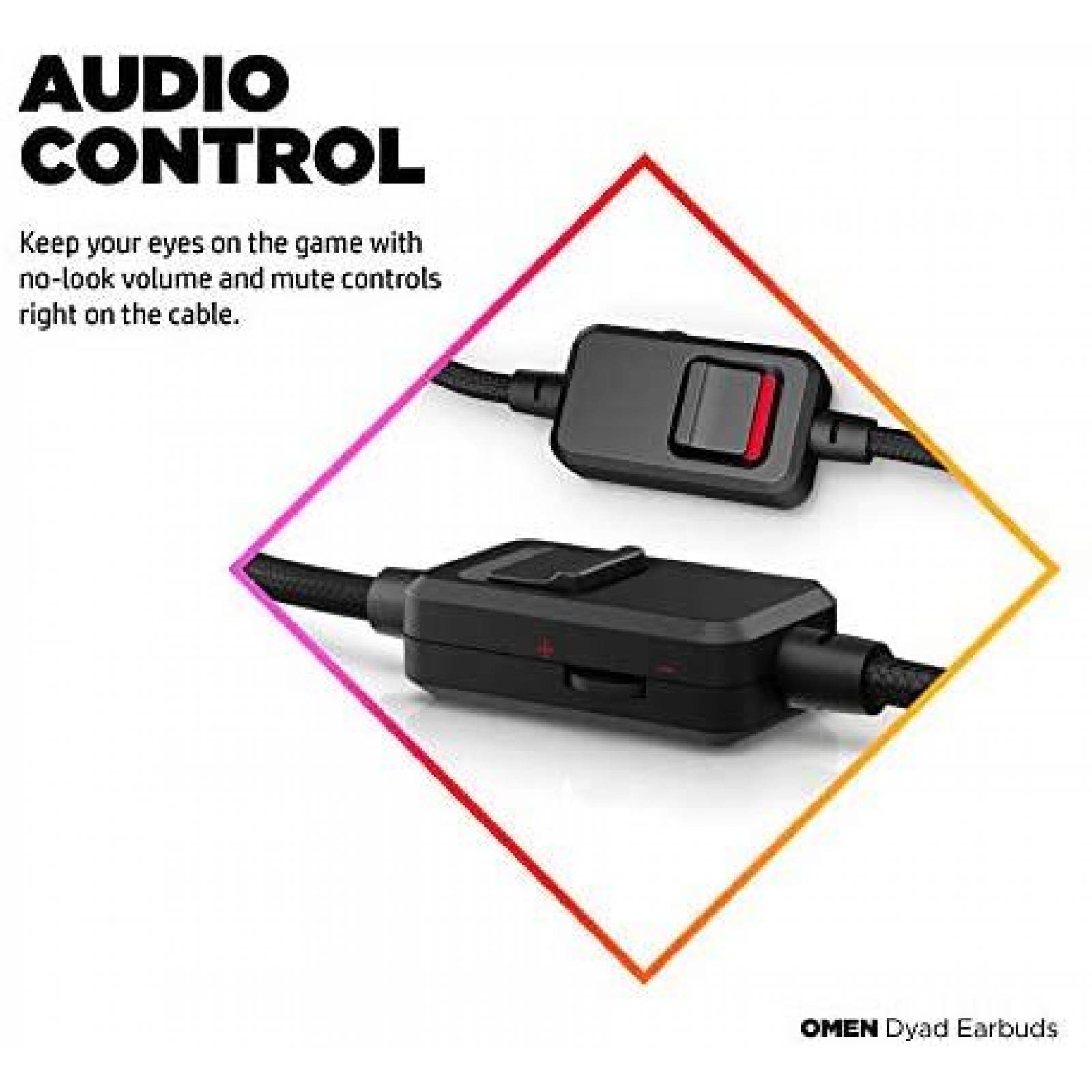 Audifonos de Diadema HP 1A858AA USB con Microfono -Negro