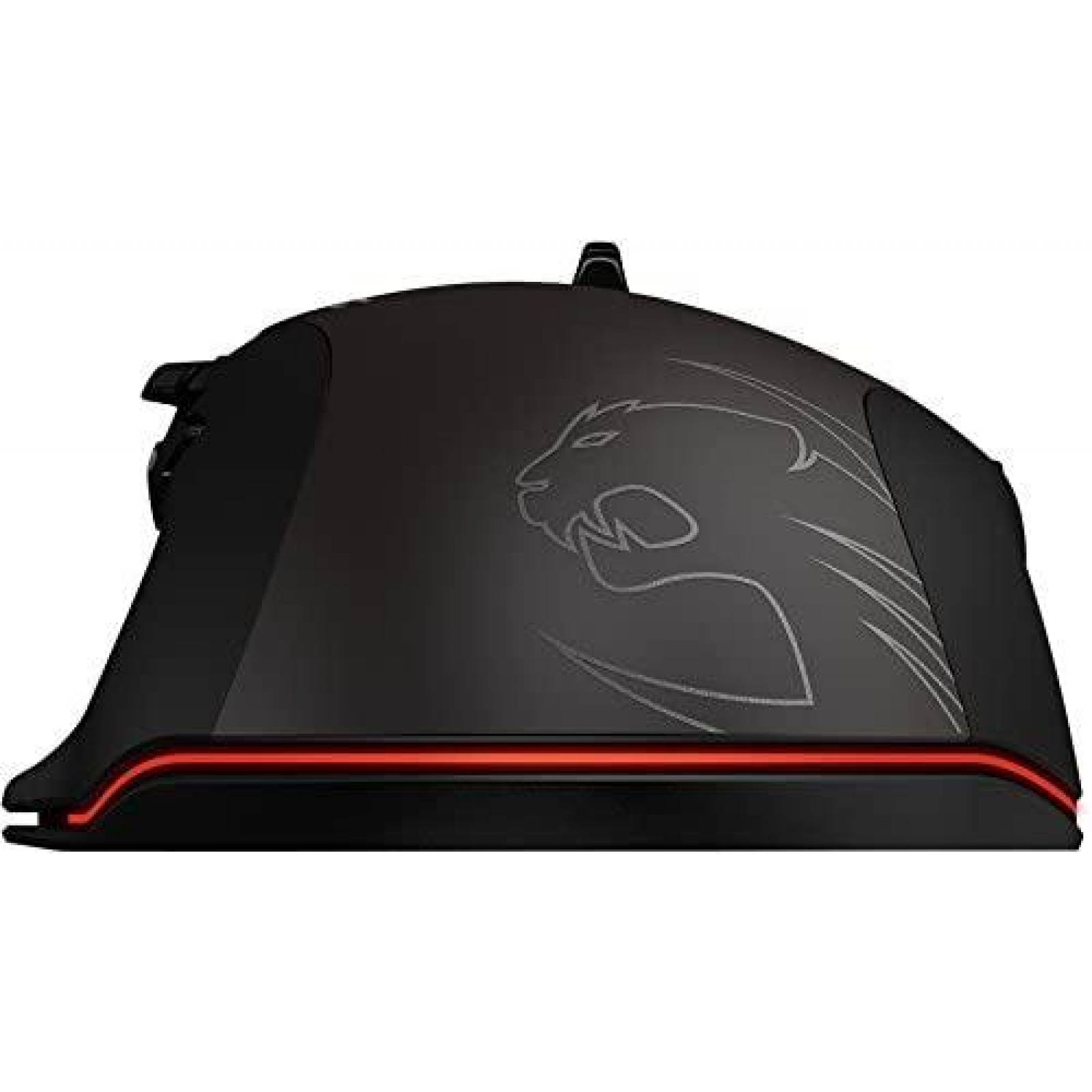 Mouse Gamer Roccat Tyon R3 USB con Sensor Laser -Negro