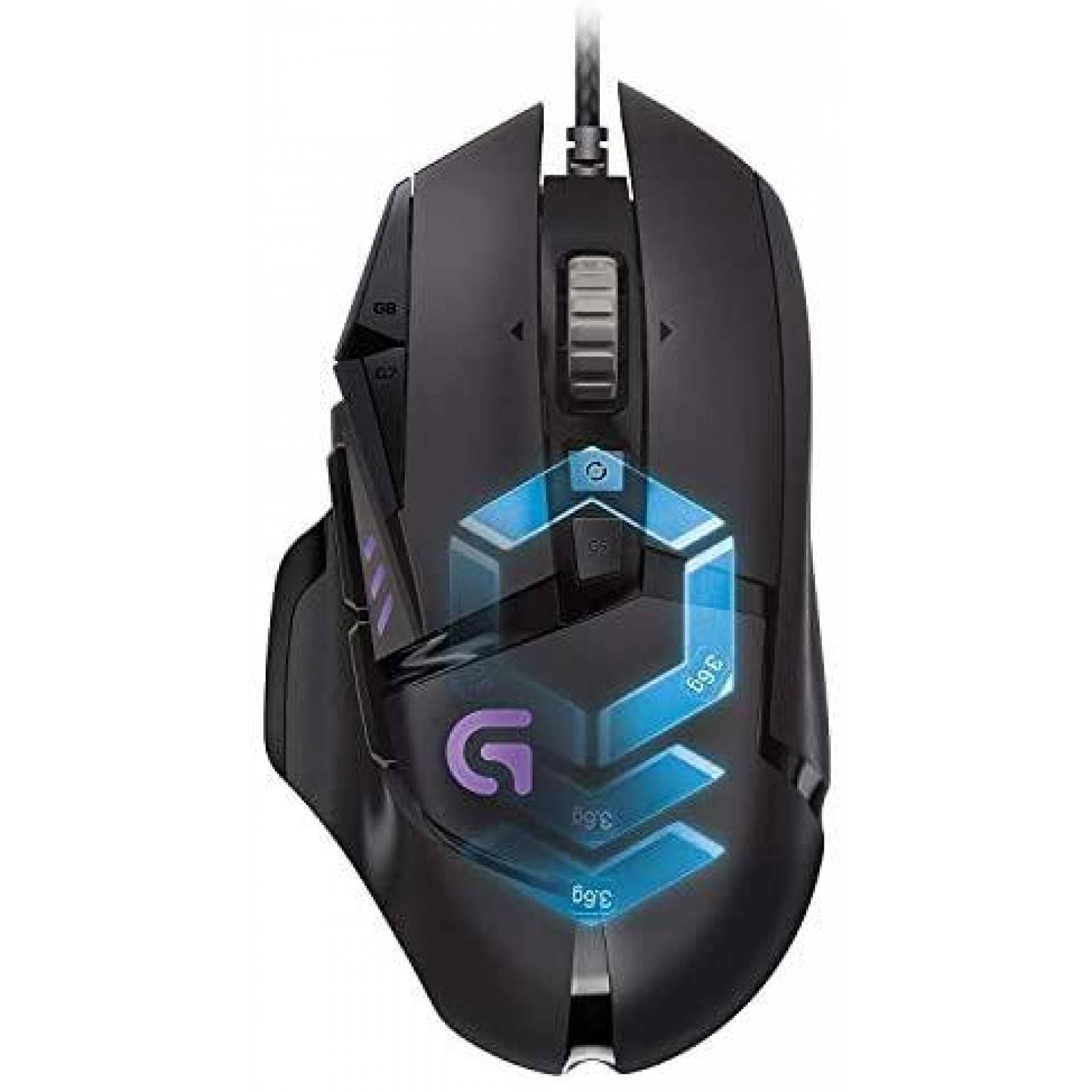 Mouse Gamer Logitech G G502 Proteus Core USB 11 Botones
