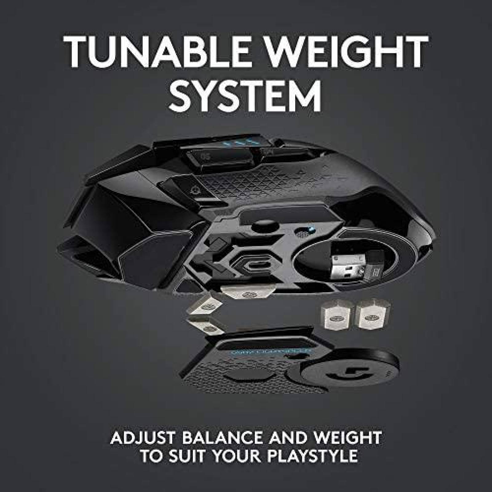 Mouse Gamer Logitech G502 Hero USB Inalambrico Ergonomico