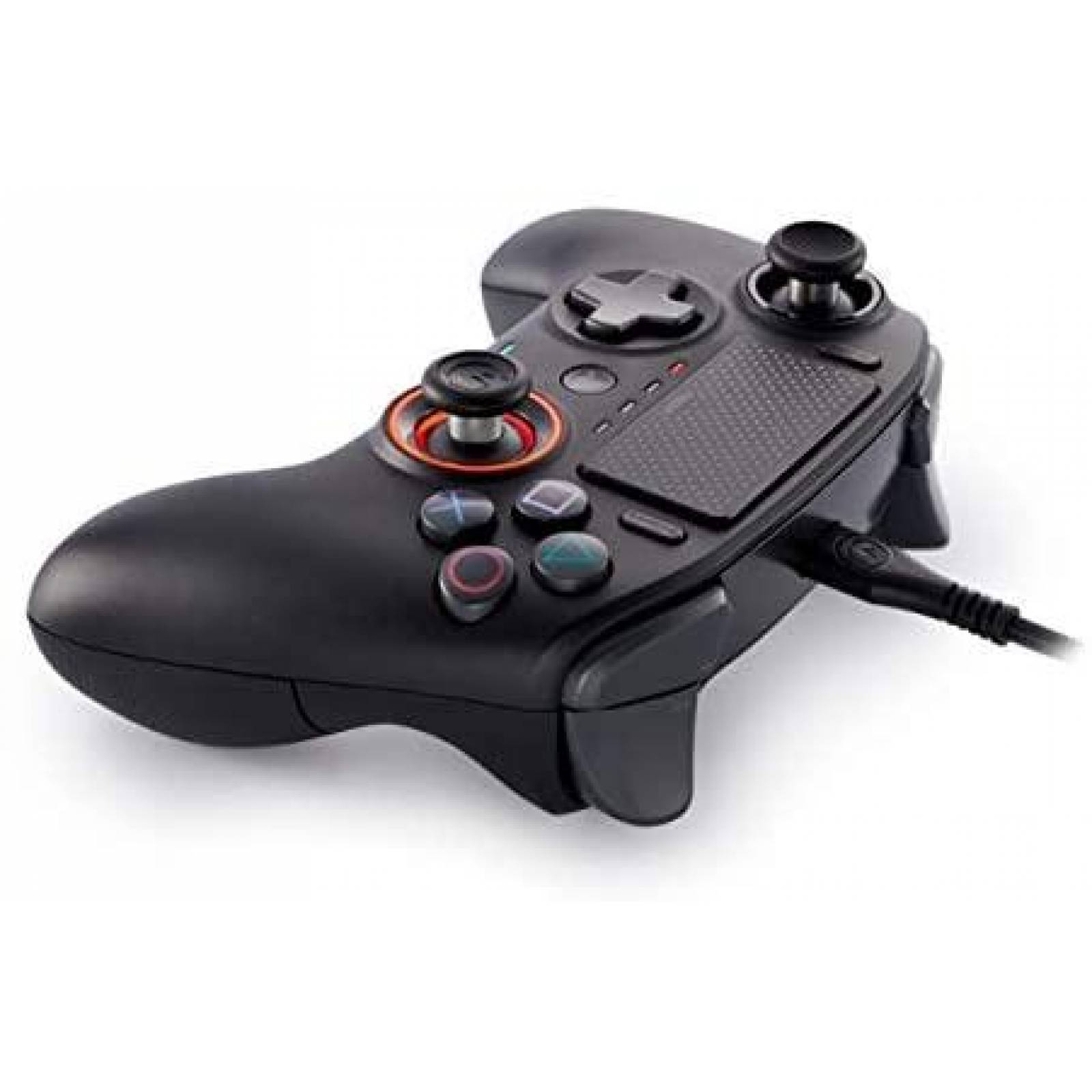 Control Personalizado Nacon para PS4 USB-C y 3.5mm -Negro