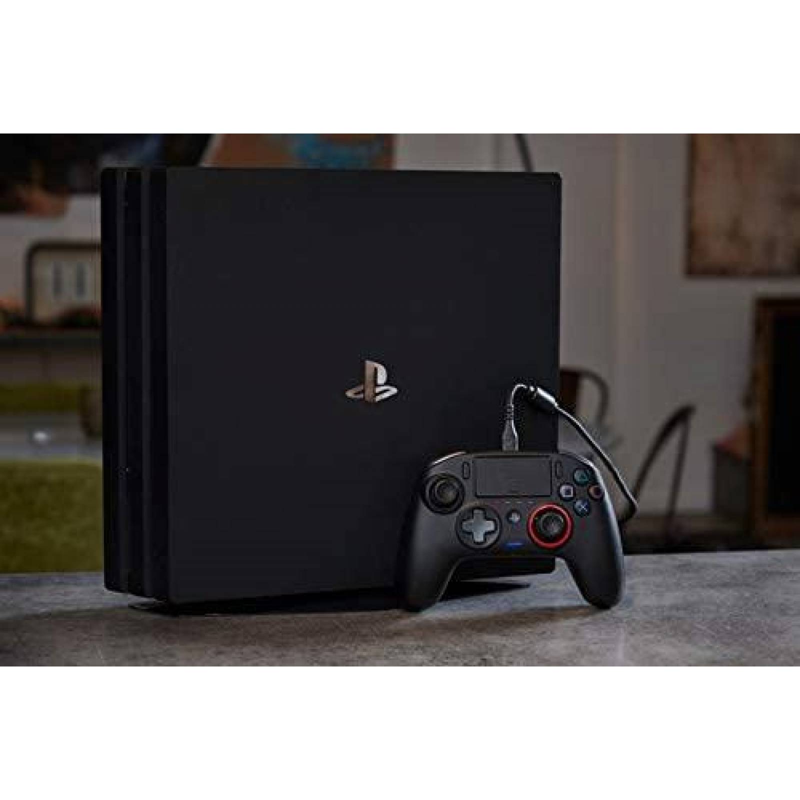 Control Personalizado Nacon para PS4 USB-C y 3.5mm -Negro