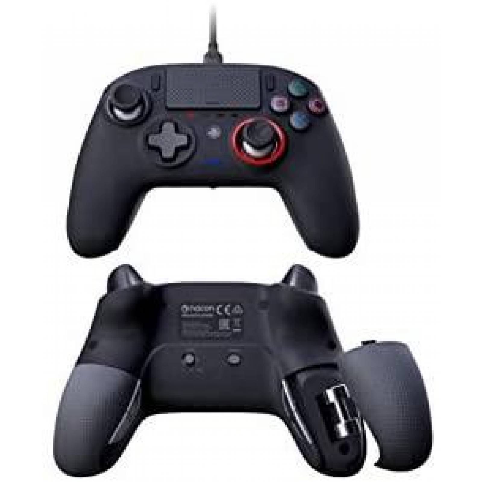 Control Personalizado Nacon para PS4 USB-C y 3.5mm -Negro