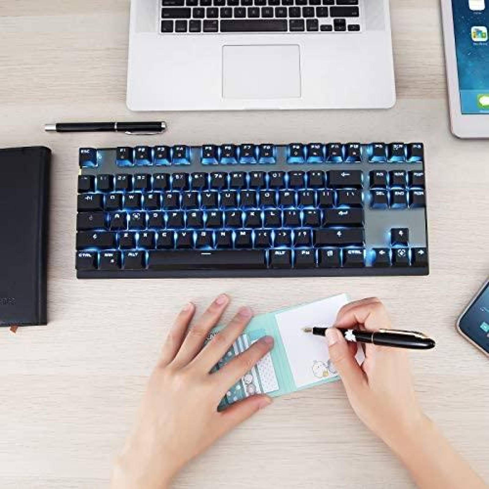 Teclado Gamer MOTOSPEED Inalambrico Mecanico 2.4GHz Mecanico