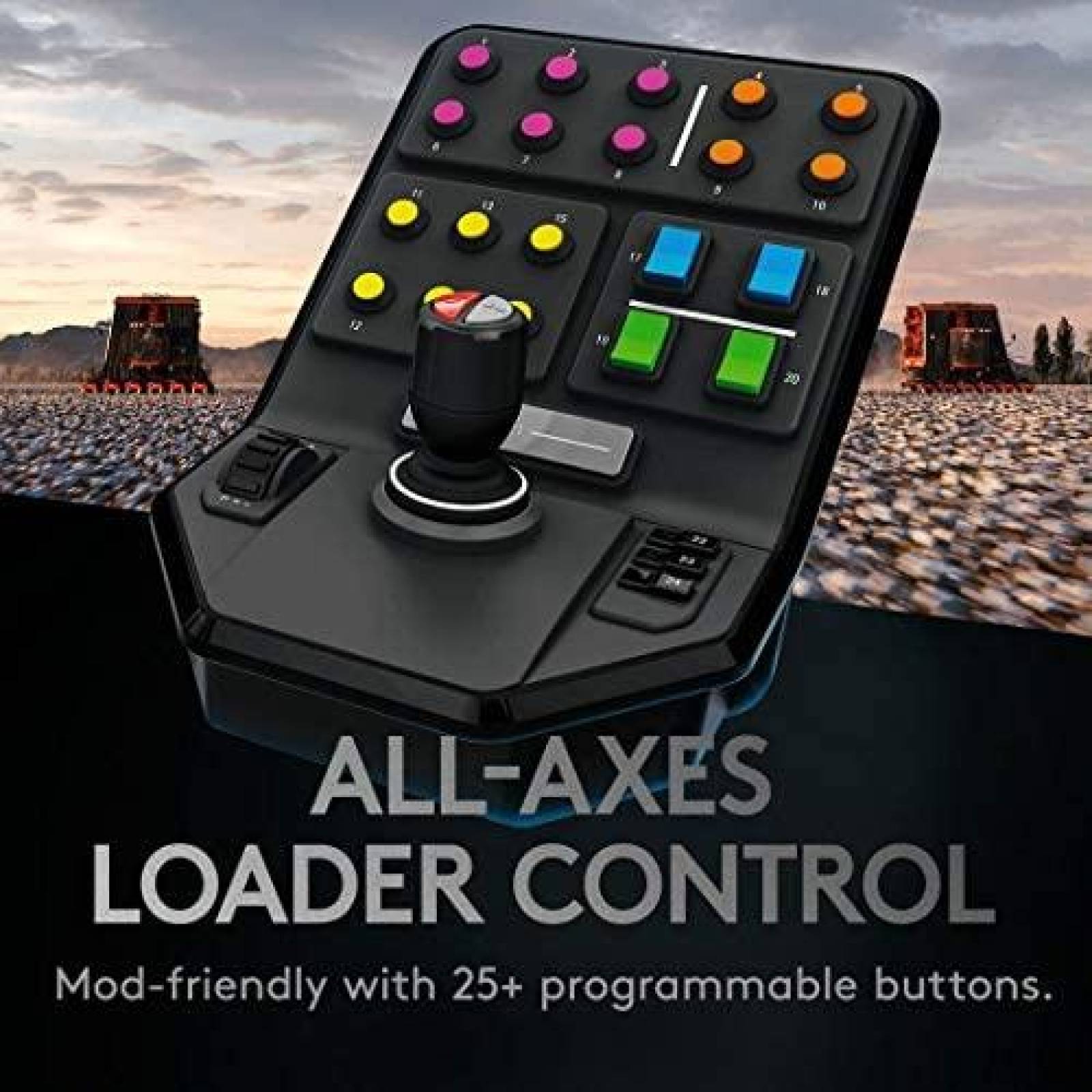 Volante para Videojuegos Logitech G Saitek -Negro