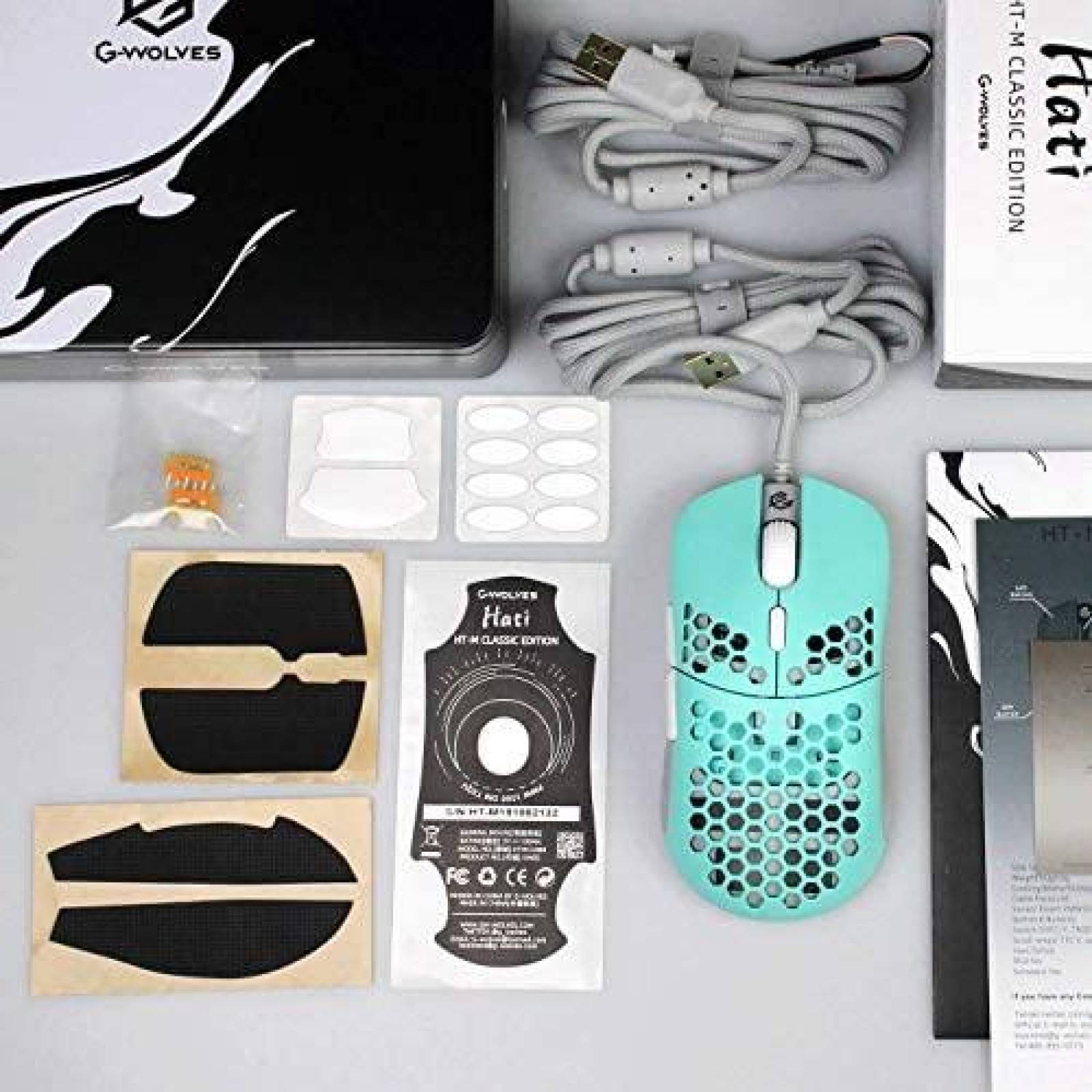 Mouse Gamer G-Wolves Hati 2020 Edition 6 Botones Ligero