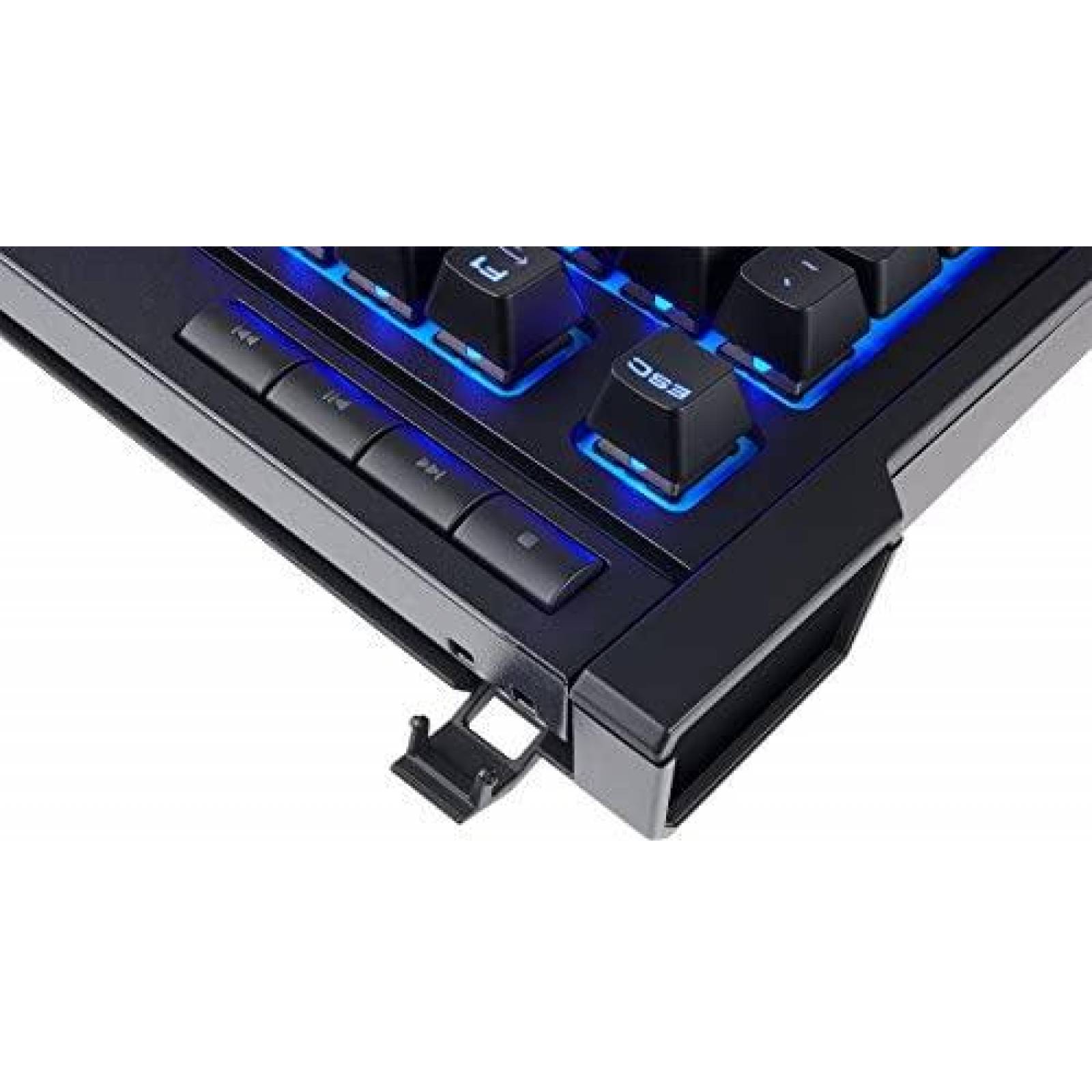 Teclado Corsair K63 Inalambrico Mecanico Silencioso -Azul