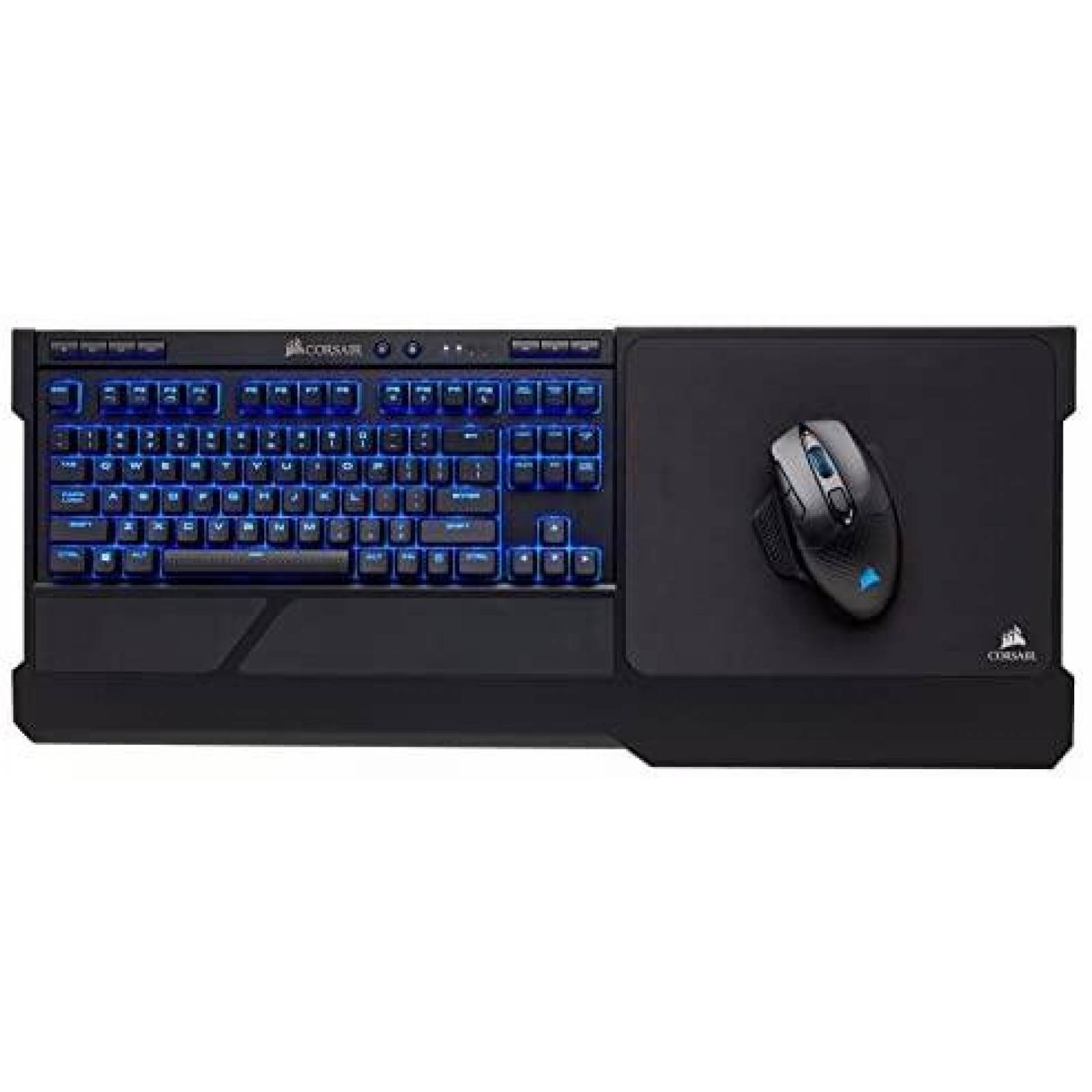 Teclado Corsair K63 Inalambrico Mecanico Silencioso -Azul