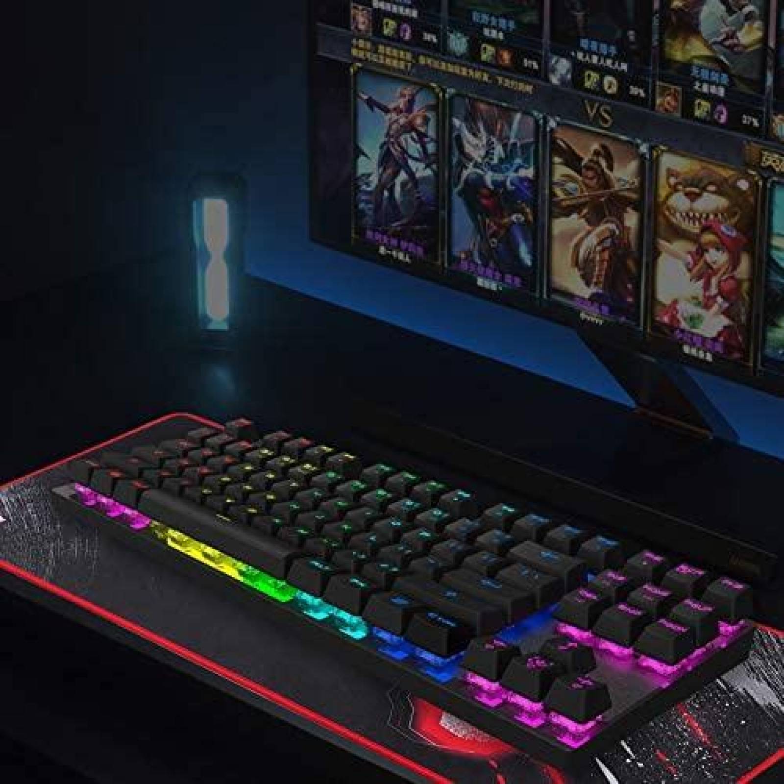 Teclado Gamer MOTOSPEED 87 Teclas Mecanico 2.4GHz Mecanico