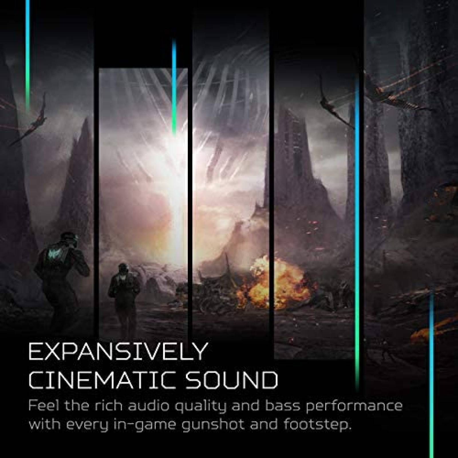 Audifonos Acer Gamer de Diadema con Microfono -Negro