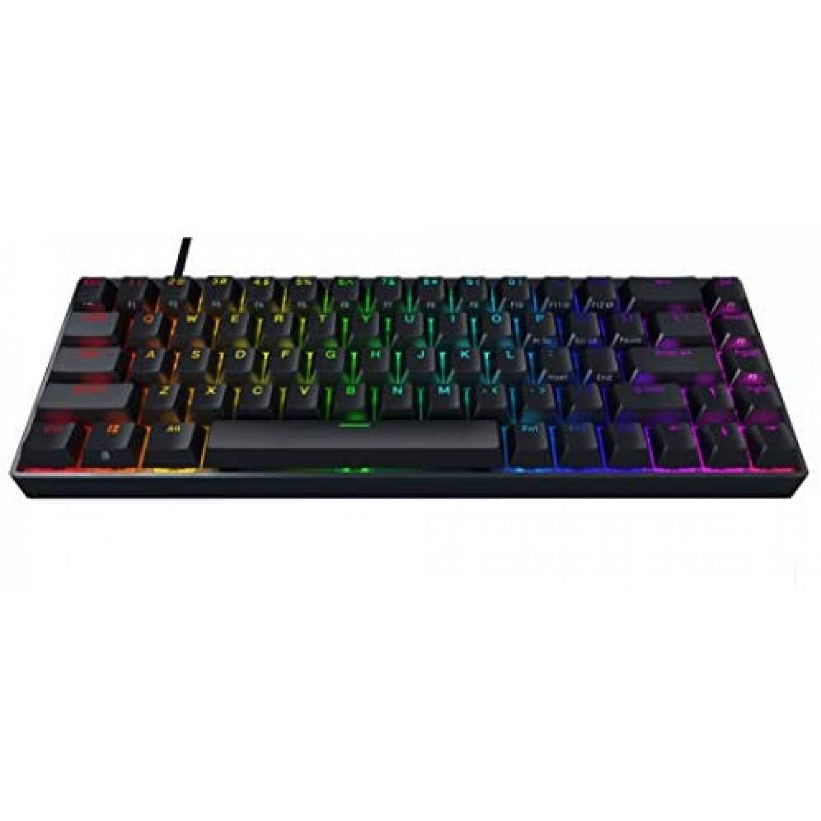 Teclado Durgod Hades 68 Gateron RGB de Aluminio -Blanco
