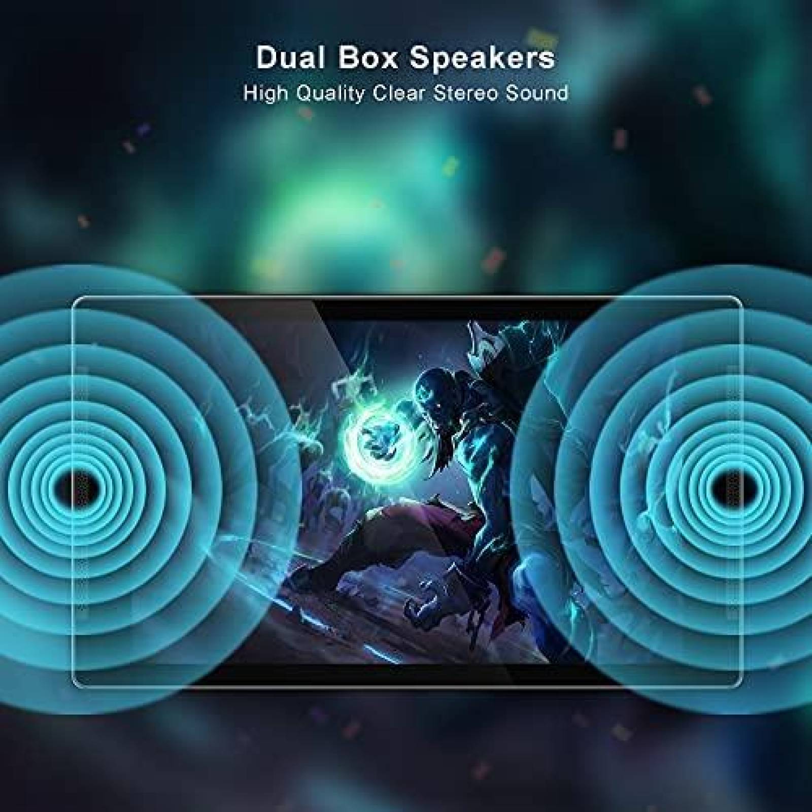 Tablet TJD 10'' 1600hertz 3GB 32GB Android 10 -Negro