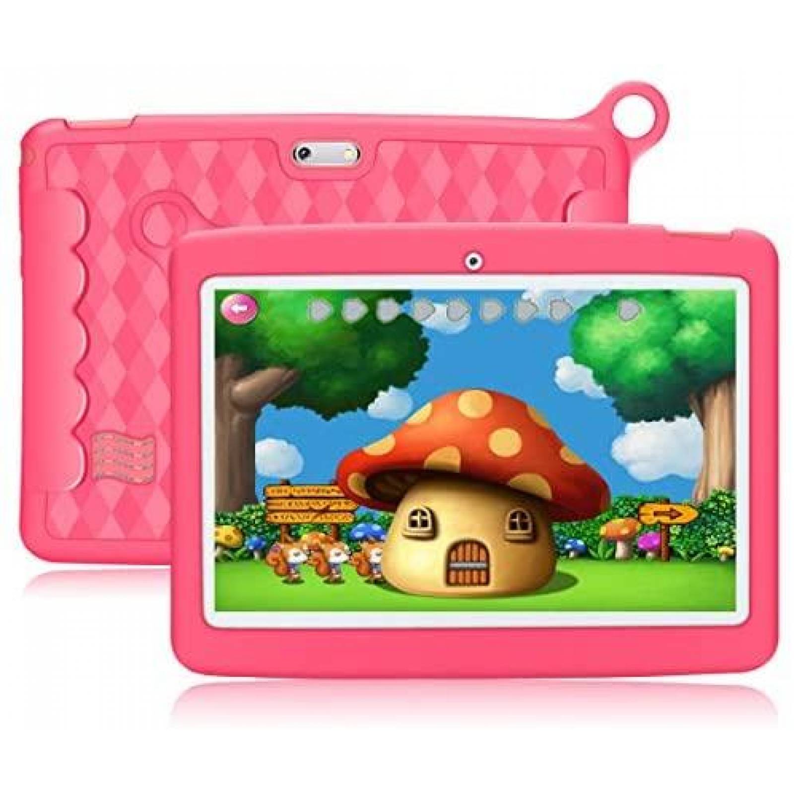Tableta para nios Kivors 10.1" 2GB 32GB Android 8.1 -Rosa