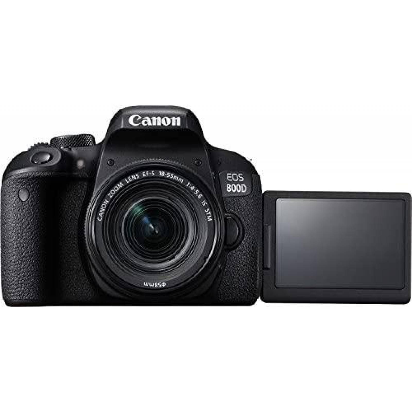 Camara DSLR Deal-Expo Canon EOS 800D con kit de fotografia