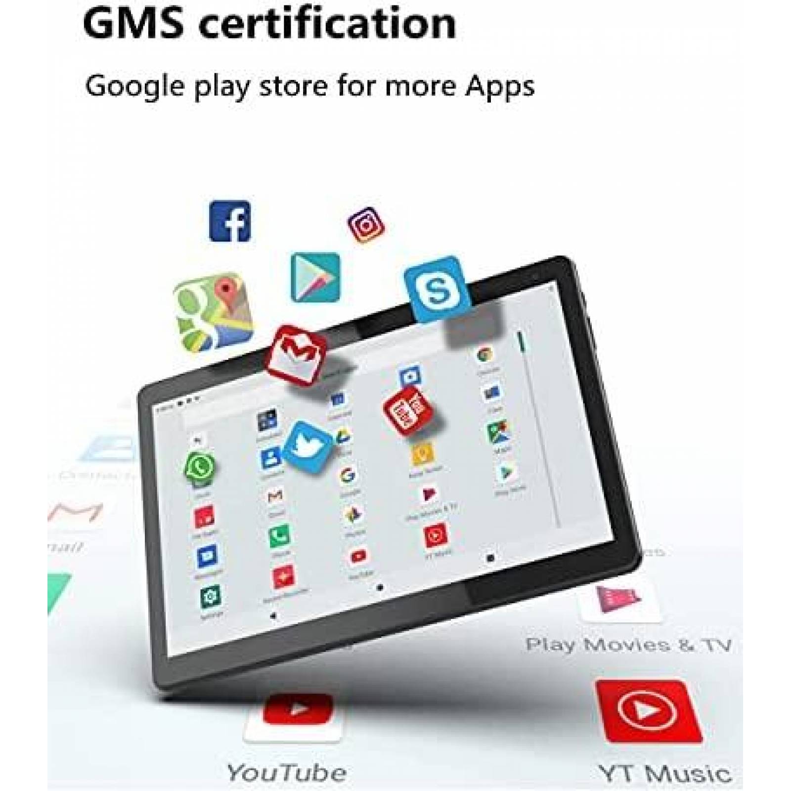 Tableta Coopers CP10 10'' Quad-Core 2GB RAM con 32GB -Negro