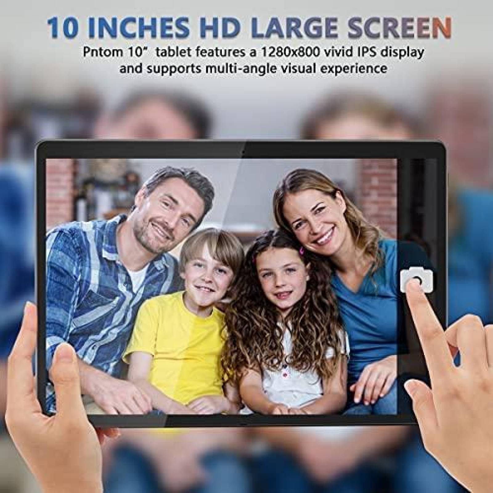 Tablet gamer ZONKO 10" Android 9.0 32GB 5G Wi-Fi -Negro