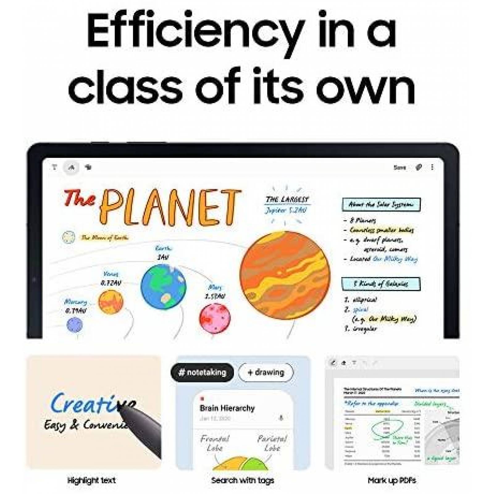 Tablet Samsung Galaxy Tab S6 10.4'' 64GB con Pluma -Gris