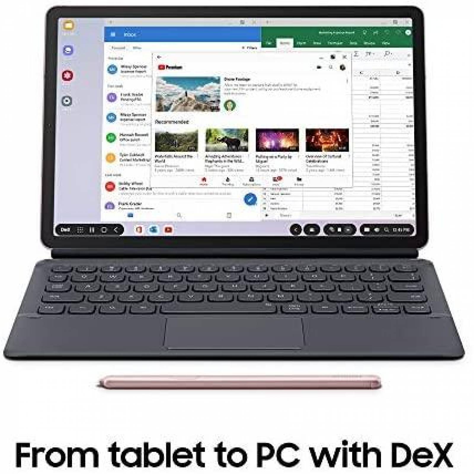 Tabletas Samsung Galaxy Tab S6 10.5" ligera 128 GB -Rosa