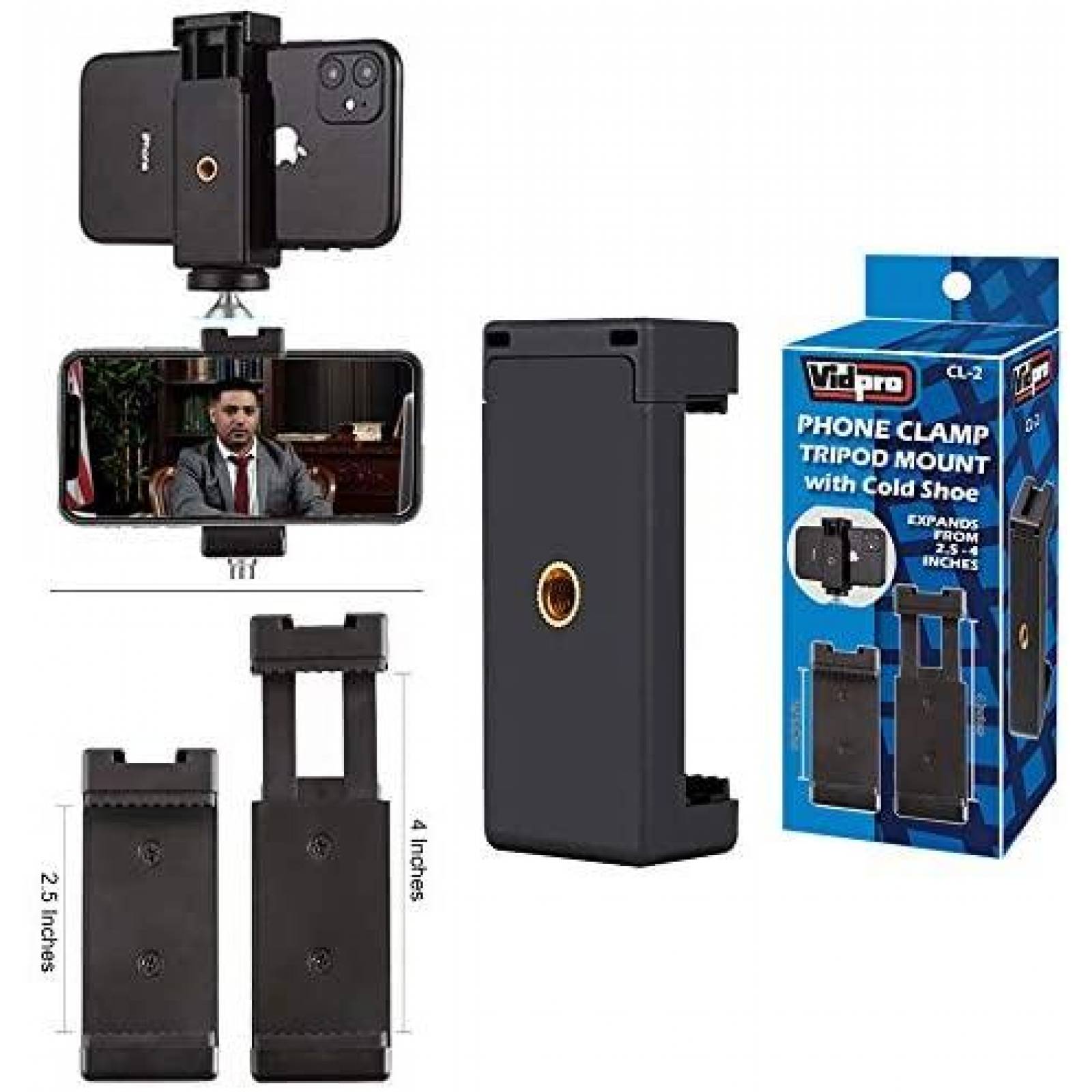 Microfono Zoom iQ6 X/Y Unidireccional + Accesorios -Gris