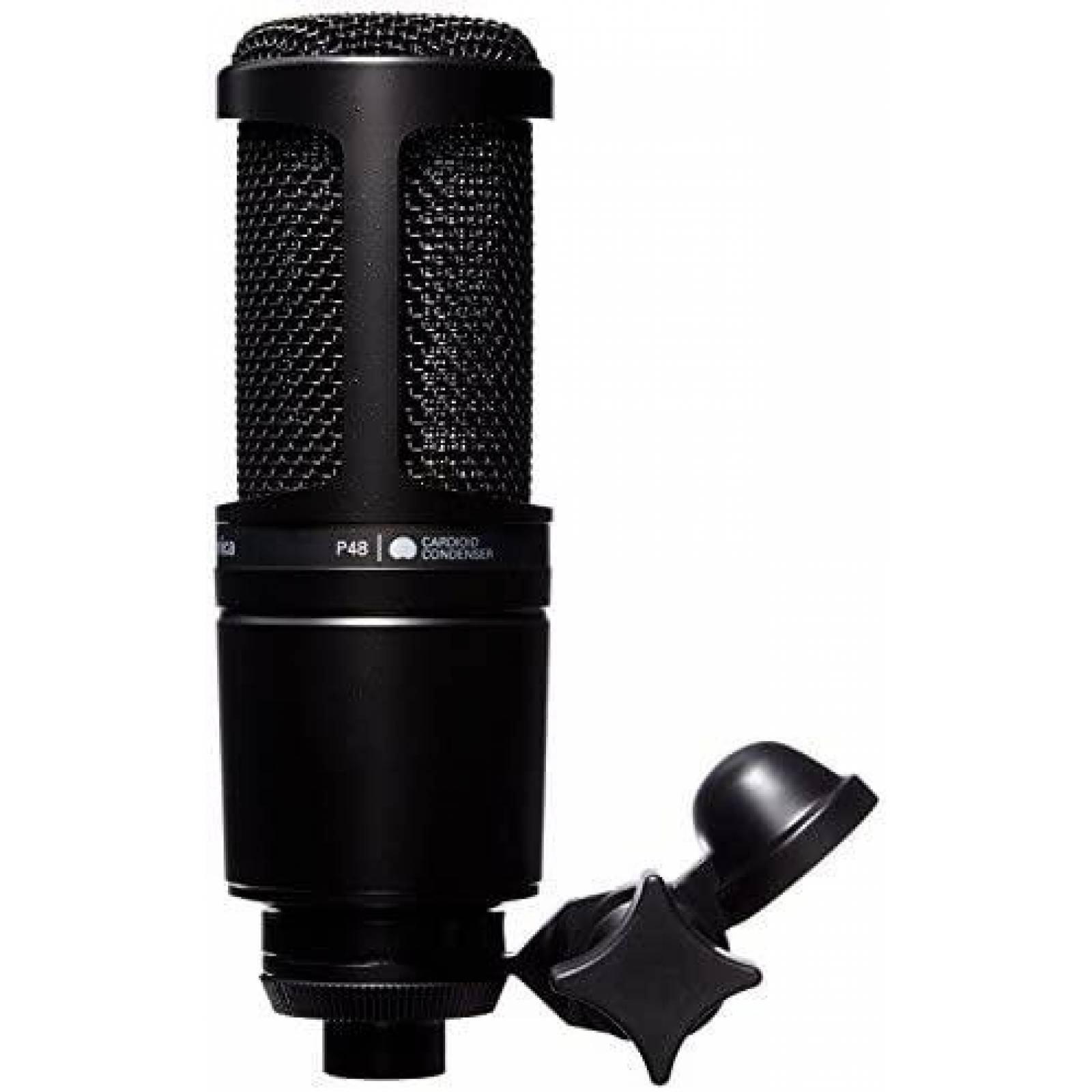 Microfono Audio-Technica AT2020 con Filtro Pop -Negro