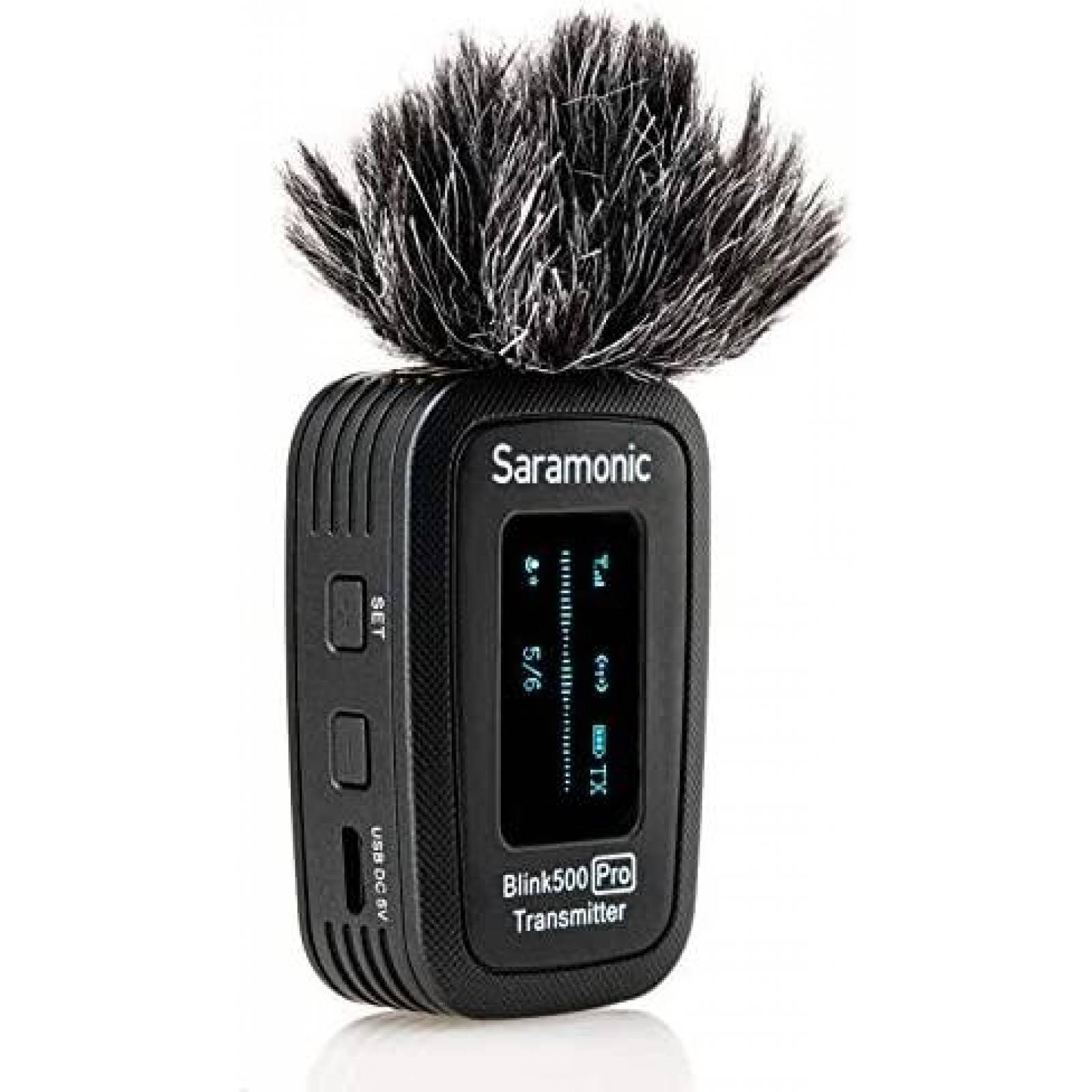 Sistema de Microfonos Saramonic Inalambrico para Camaras