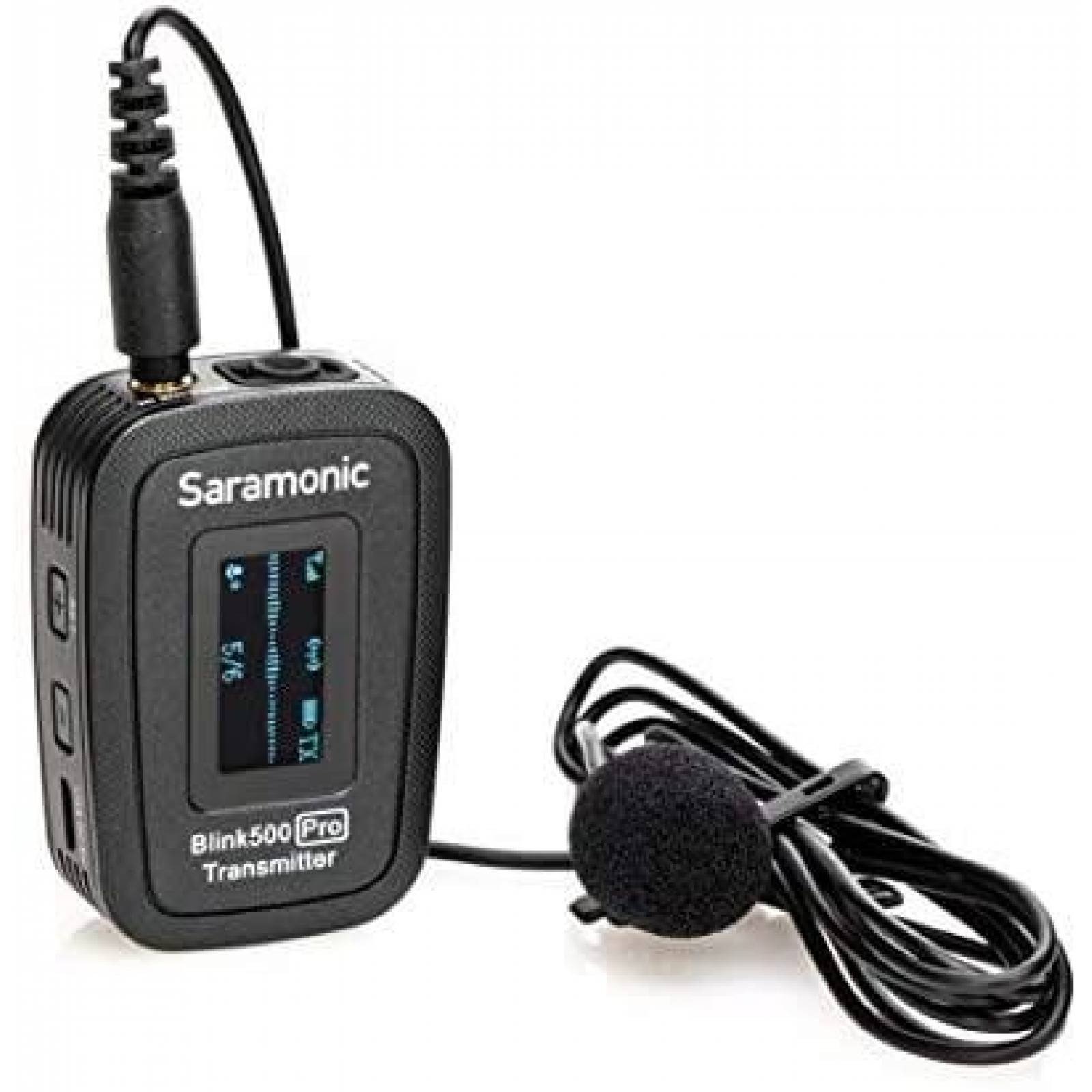 Sistema de Microfonos Saramonic Inalambrico para Camaras