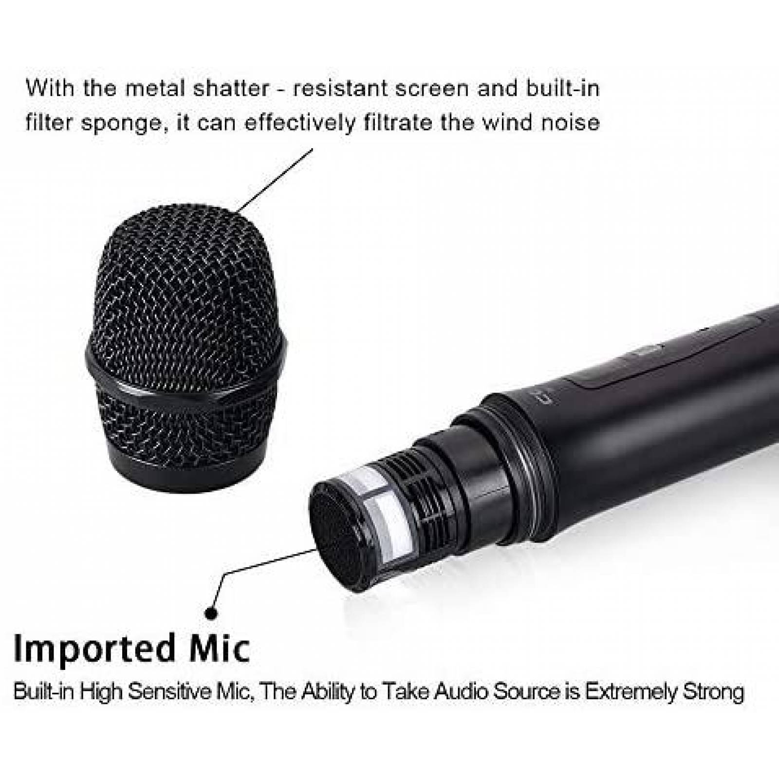 Microfono Comica WM300HTX Larga distancia de trabajo -Negro