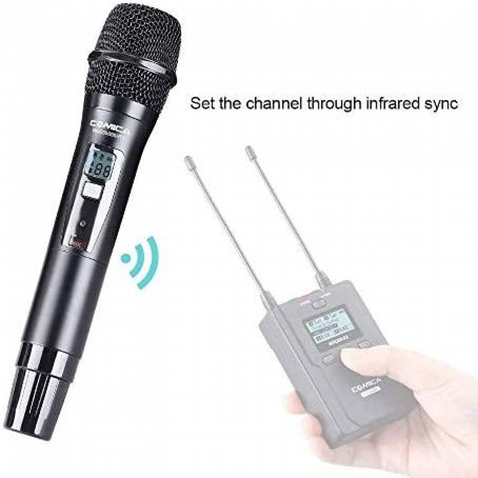 Microfono Comica WM300HTX Larga distancia de trabajo -Negro