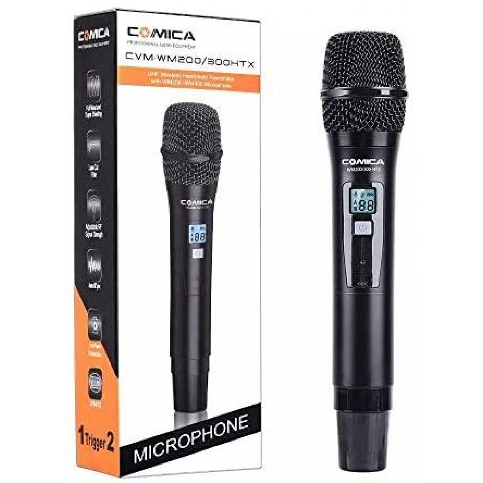 Microfono Comica WM300HTX Larga distancia de trabajo -Negro