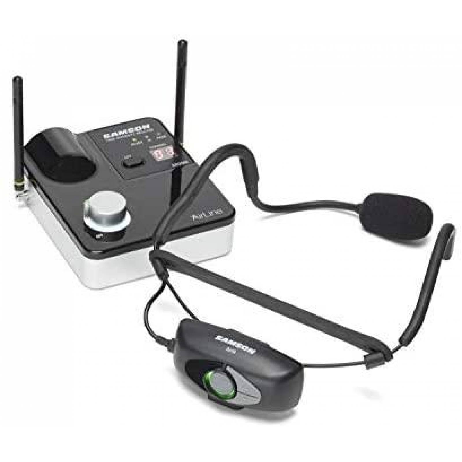 Headset Samson Airline 99m 470494 MHz K-Band -Negro