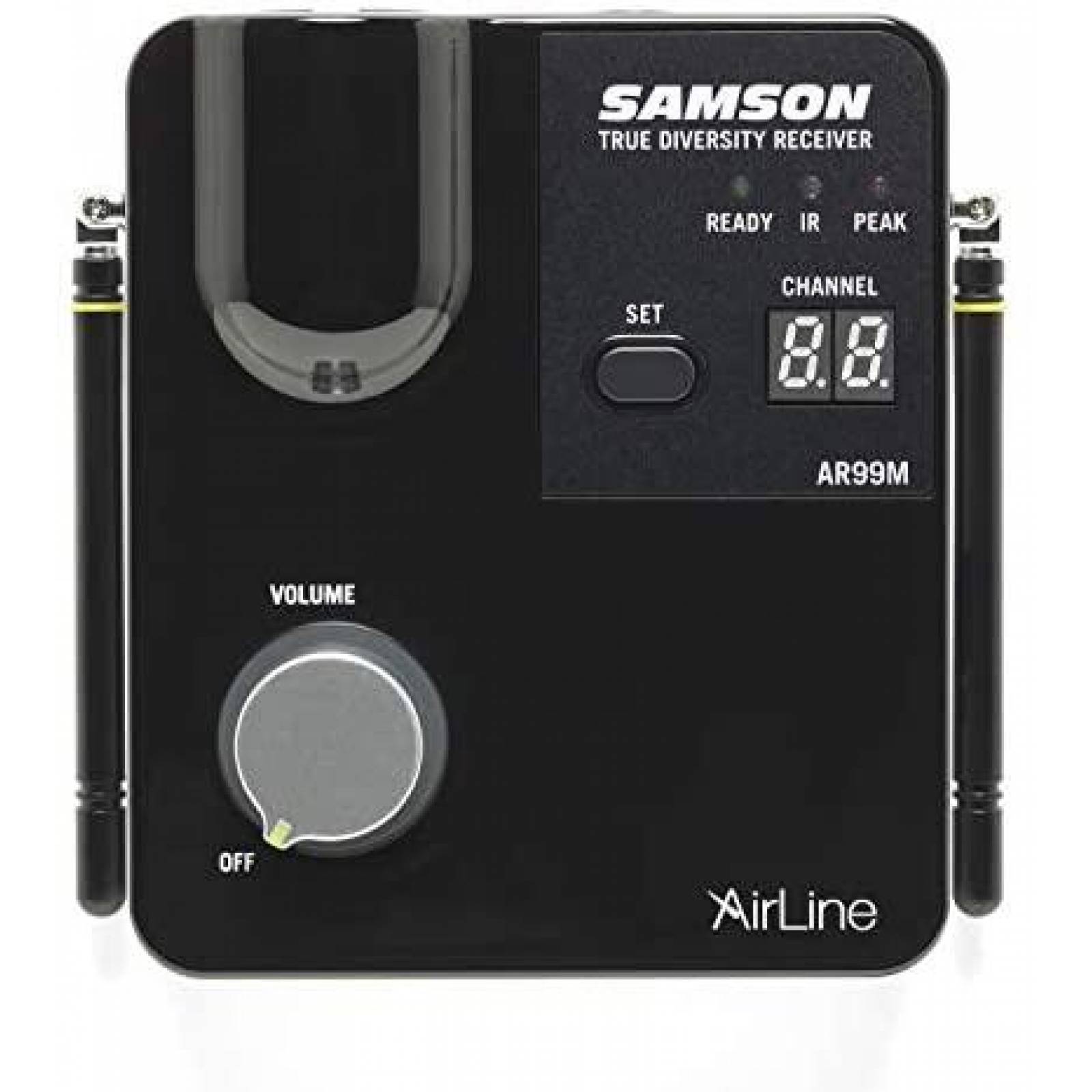 Headset Samson Airline 99m 470494 MHz K-Band -Negro