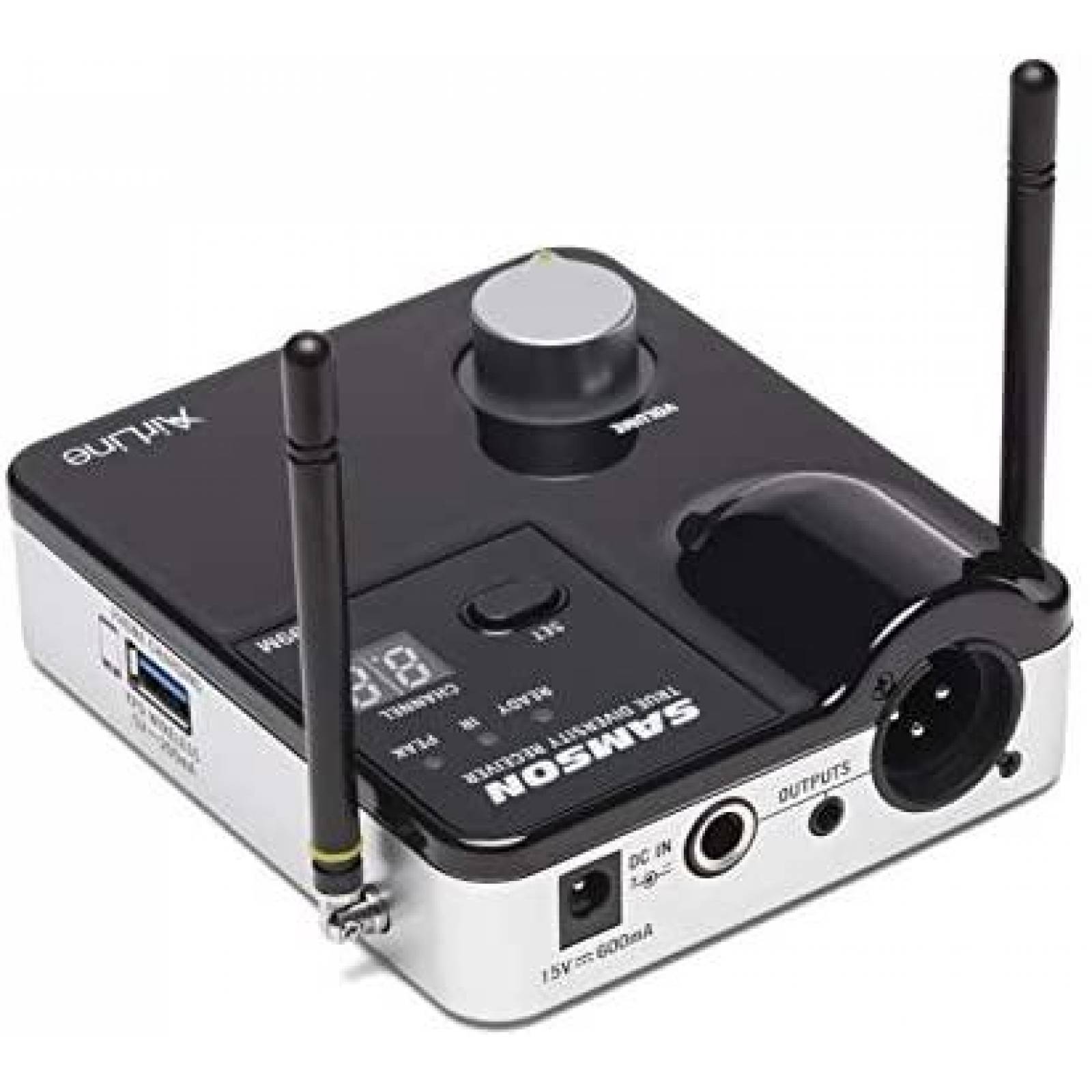 Headset Samson Airline 99m 470494 MHz K-Band -Negro