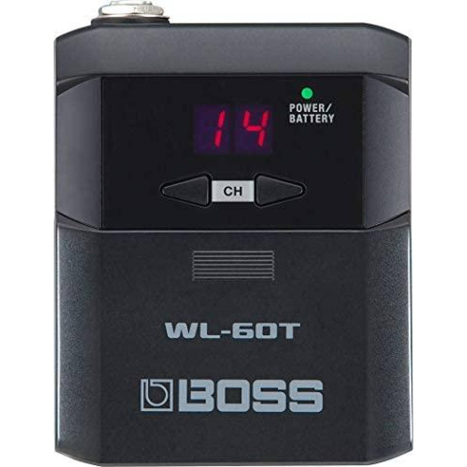 Transmisor BOSS Inalambrico para Guitarra LED -Negro