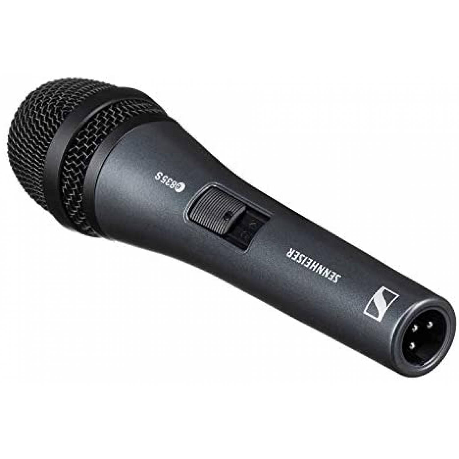 Microfono Sennheiser E835-S con Tripie y Cable XLR -Gris