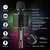 Microfono de karaoke BONAOK D09 Portatil Inalambrico -Negro
