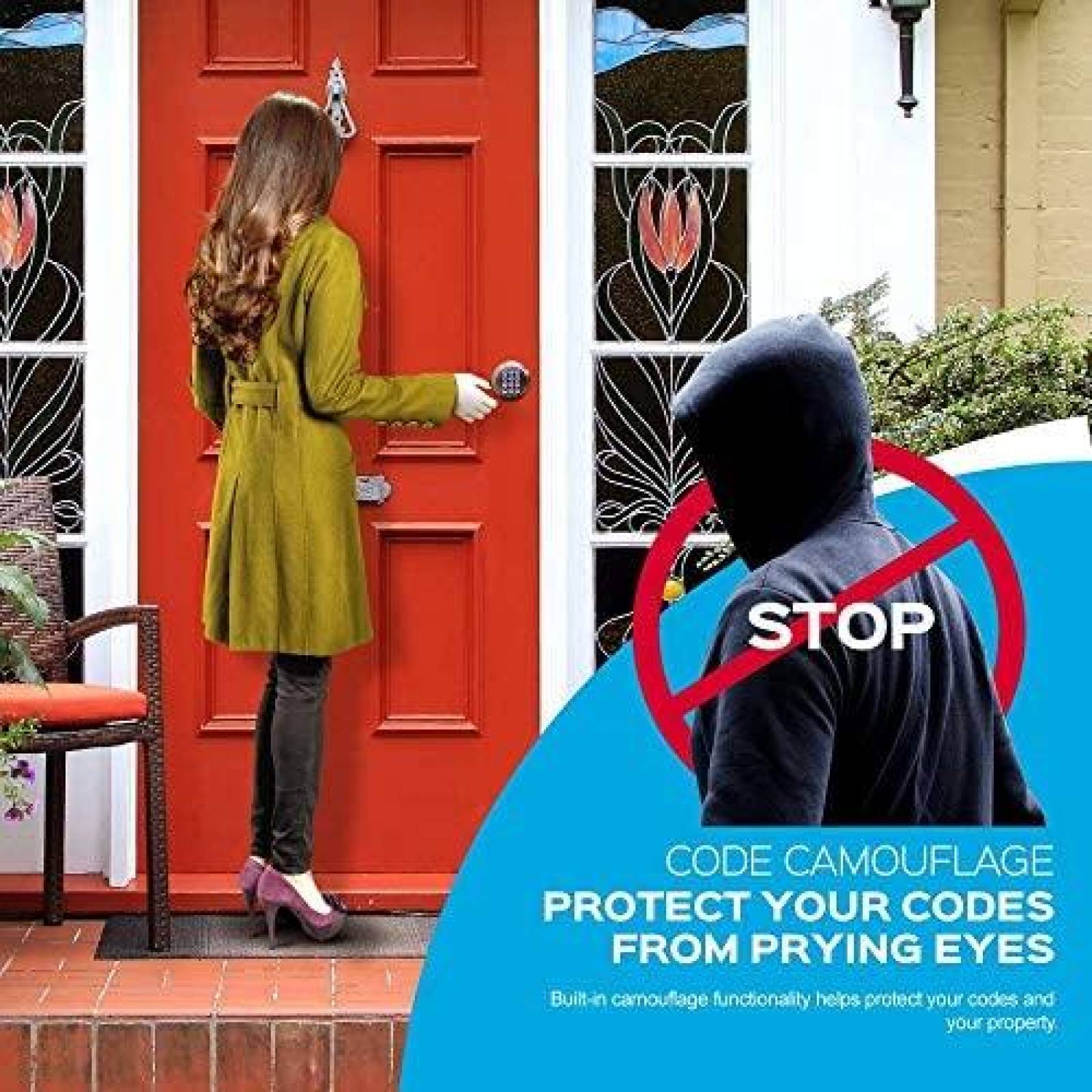 Cerradura Inteligente TURBOLOCK YL-99-SS Teclado Numerico