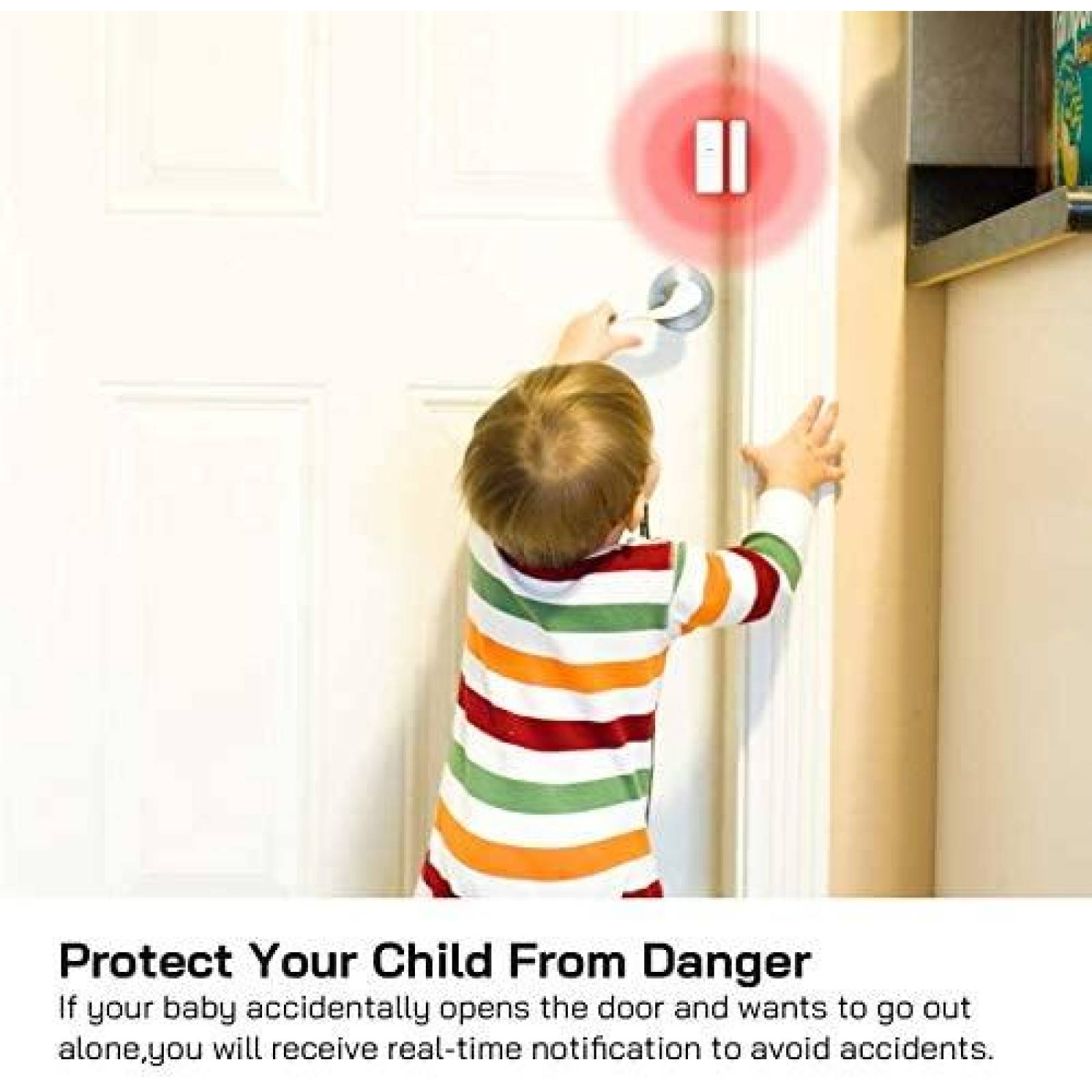 Sistema de Seguridad tolviviov Kit de Sensores y Alarma