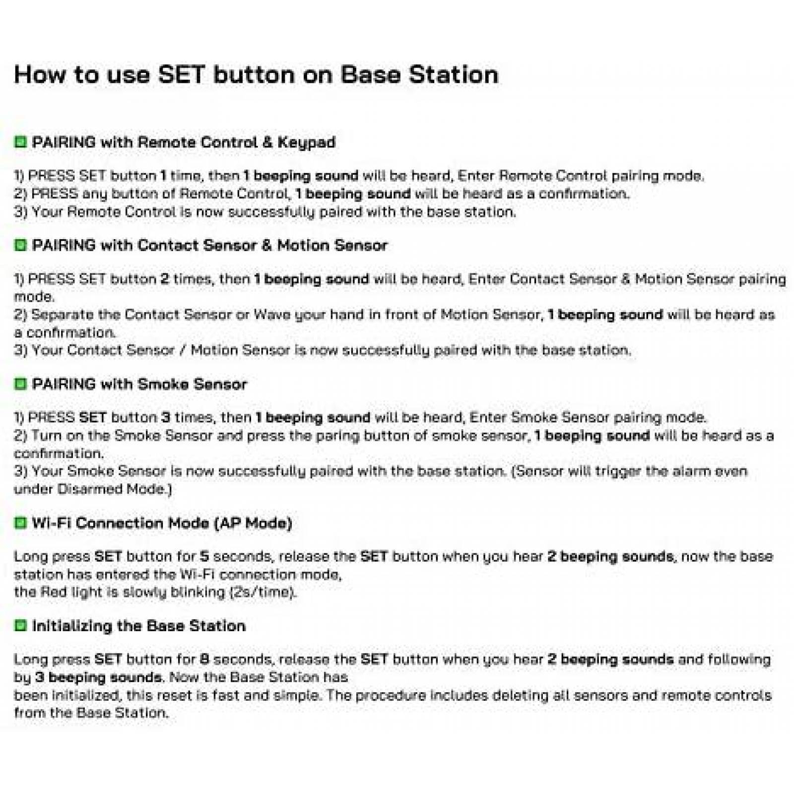 Sistema de Seguridad tolviviov Kit de Sensores y Alarma