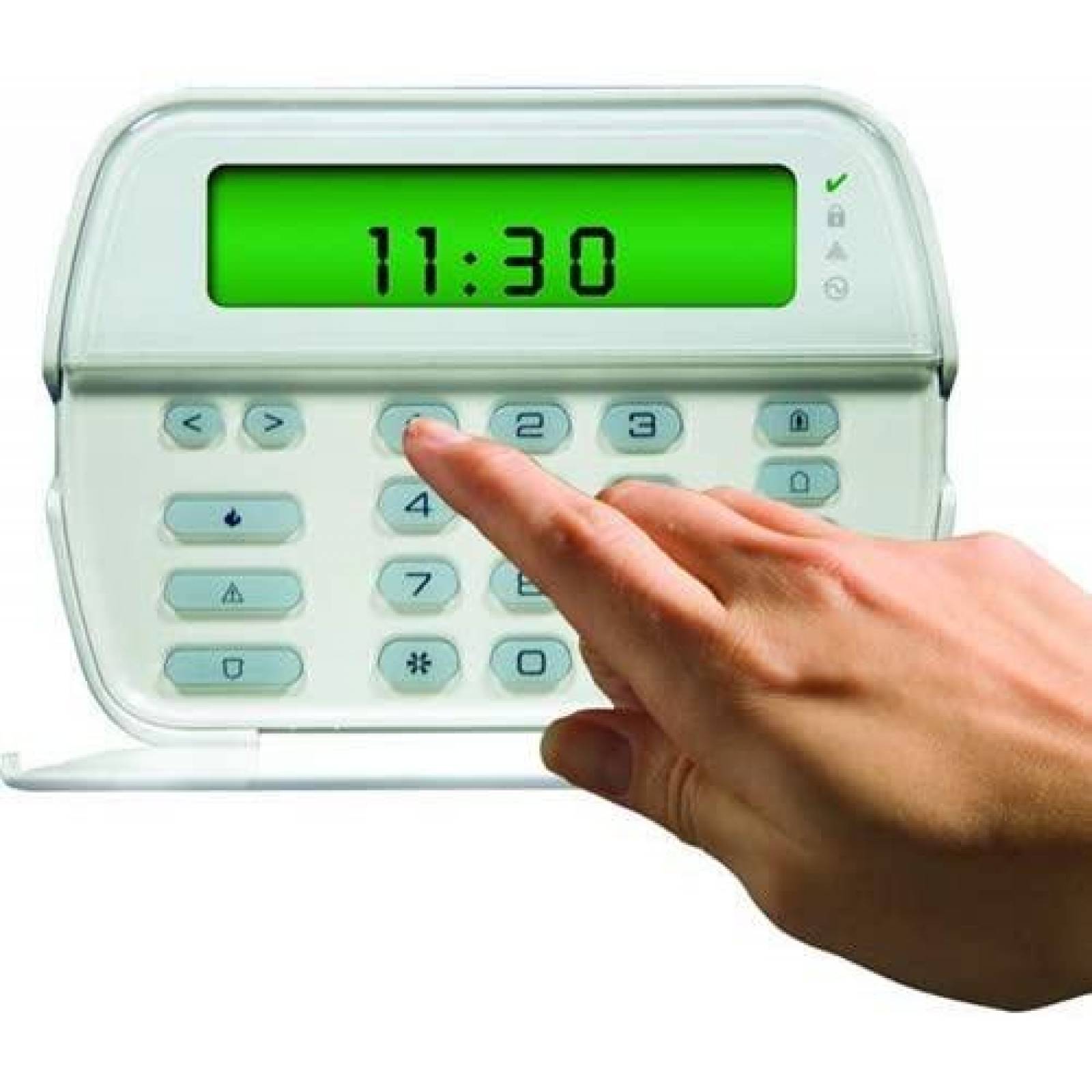 Teclado DSC PK5501ENG LCD de 64 Zonas para Panel de Control