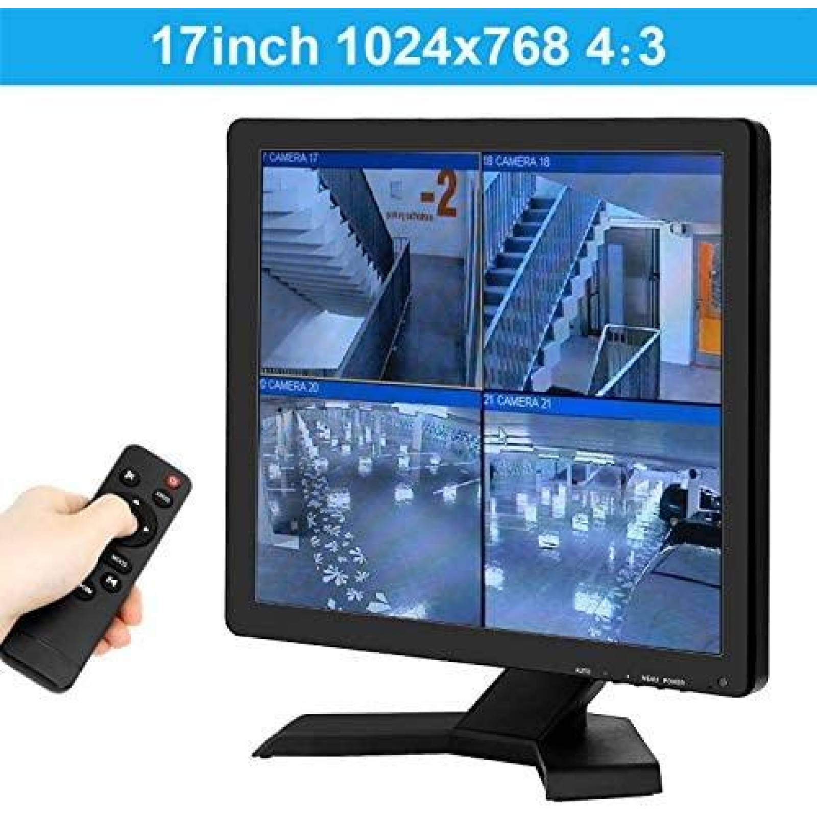 Monitor Bosstouch HD IPS 15" LED angulo de vision 170 Negro